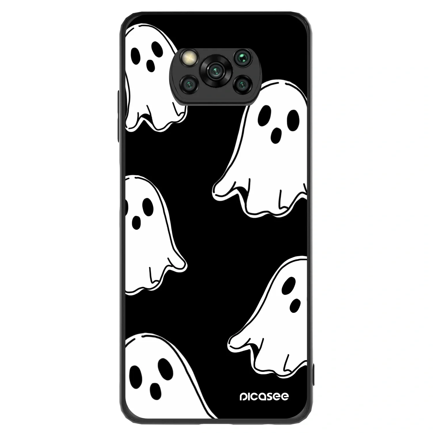 Picasee ULTIMATE CASE für Xiaomi Poco X3 - Black ghosts