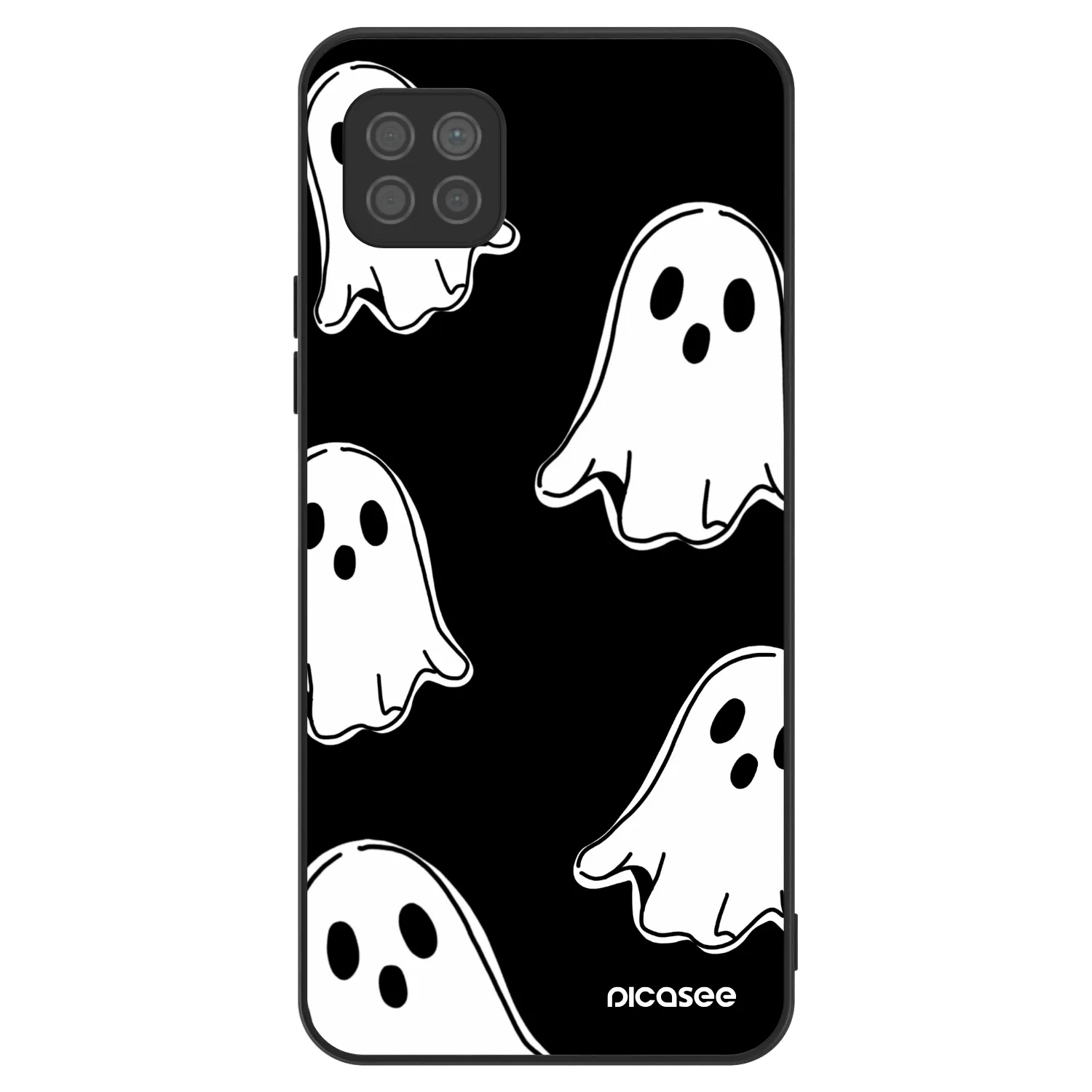 Picasee ULTIMATE CASE für Huawei P40 Lite - Black ghosts