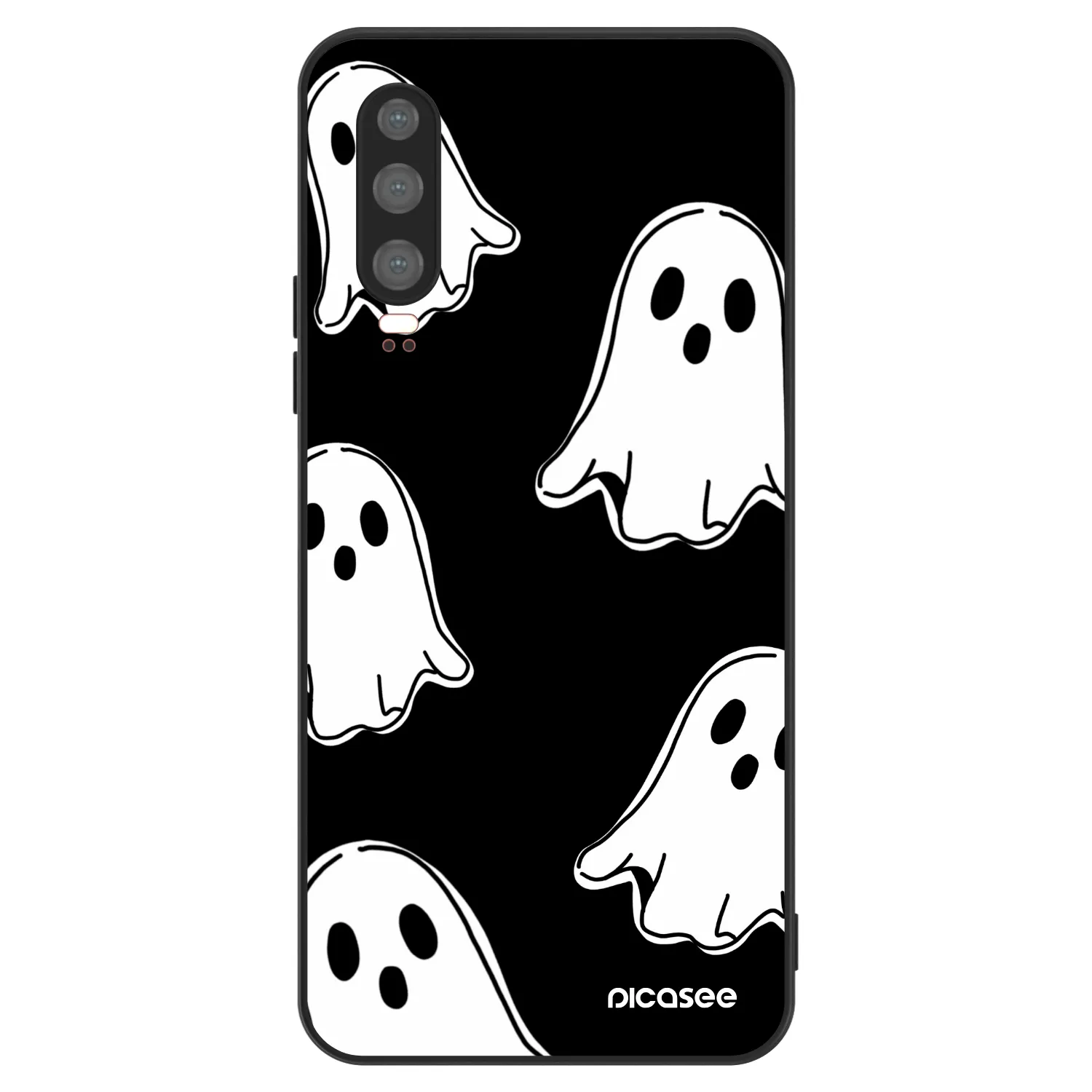 Picasee ULTIMATE CASE für Huawei P30 - Black ghosts