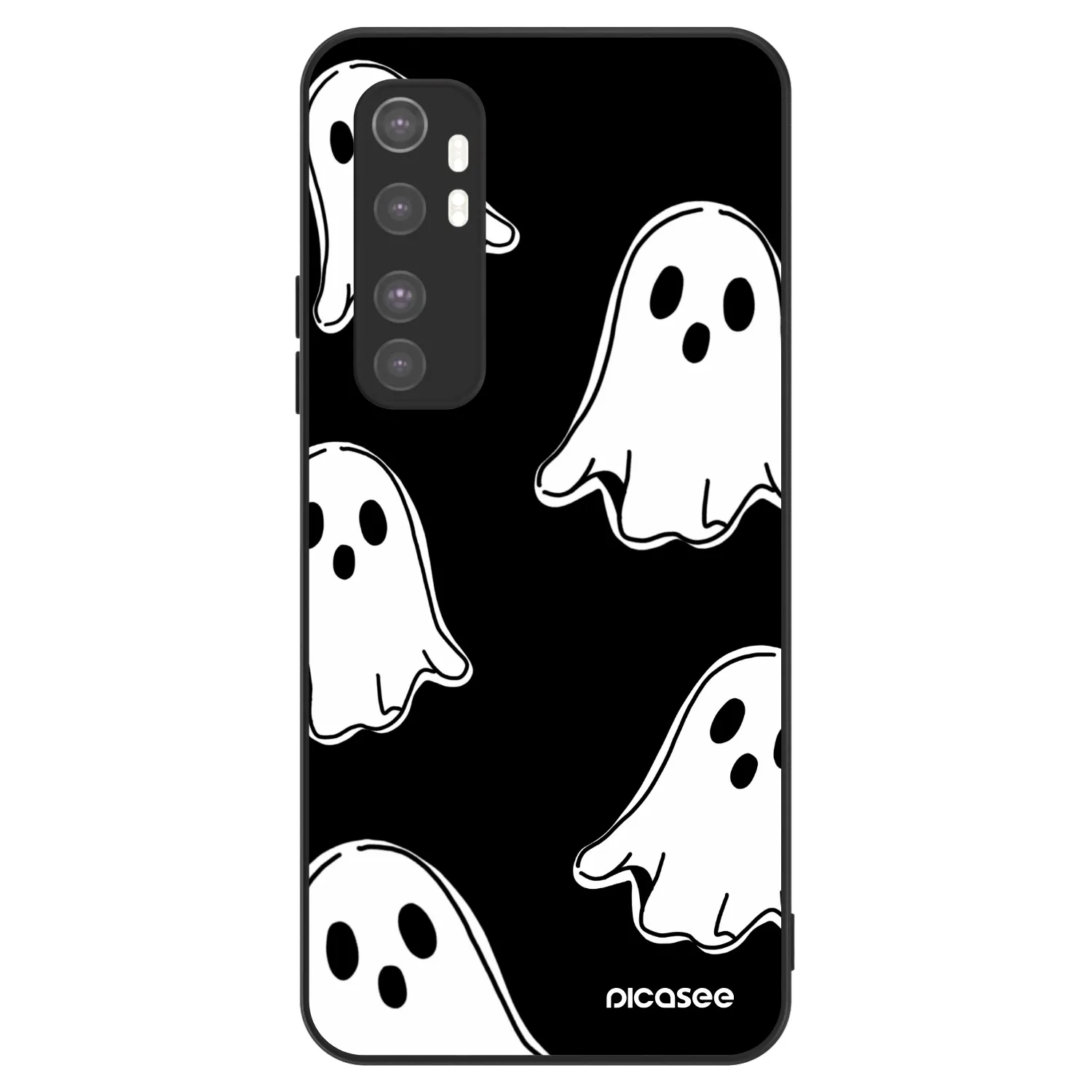 Picasee ULTIMATE CASE für Xiaomi Mi Note 10 Lite - Black ghosts