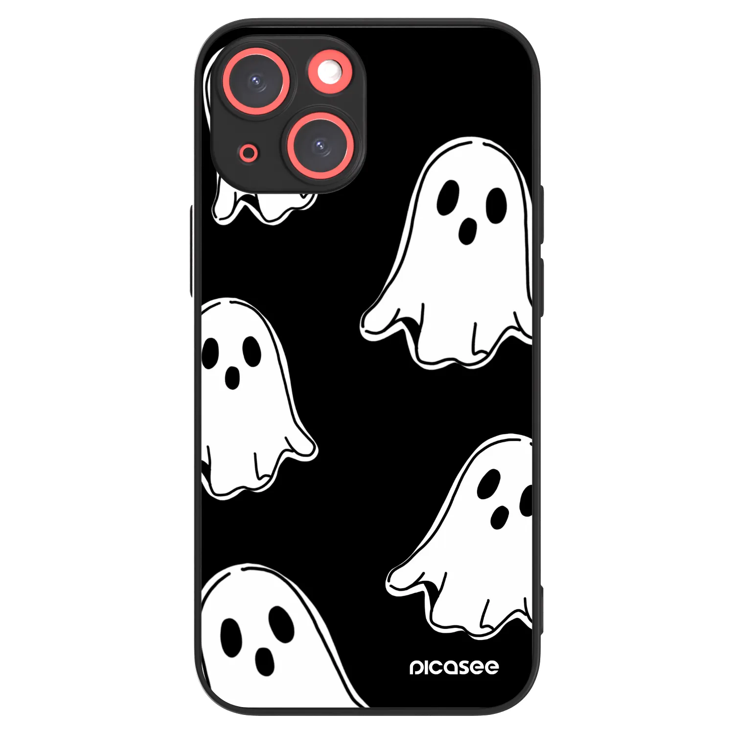 Picasee ULTIMATE CASE für Apple iPhone 13 mini - Black ghosts