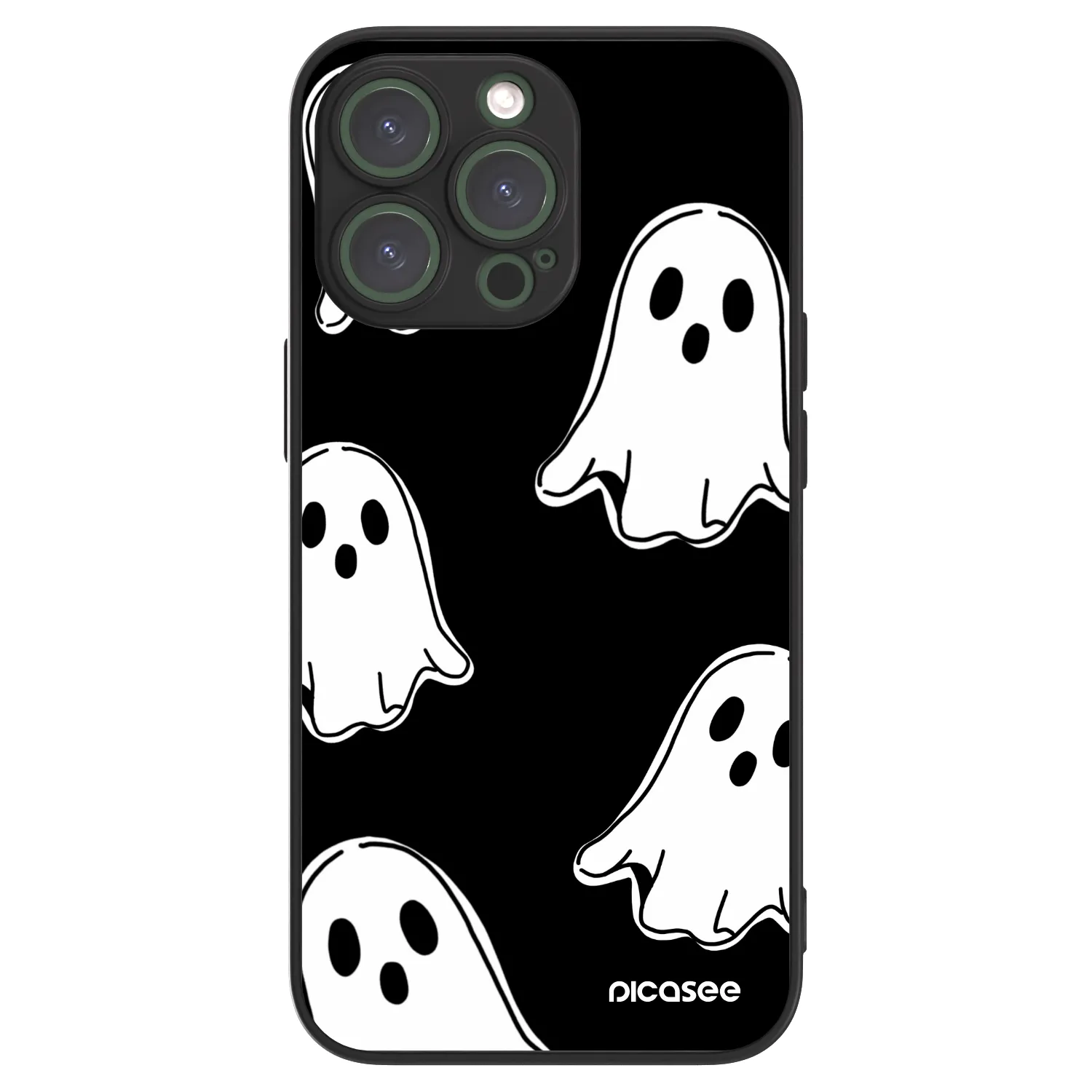 Picasee ULTIMATE CASE für Apple iPhone 13 Pro - Black ghosts