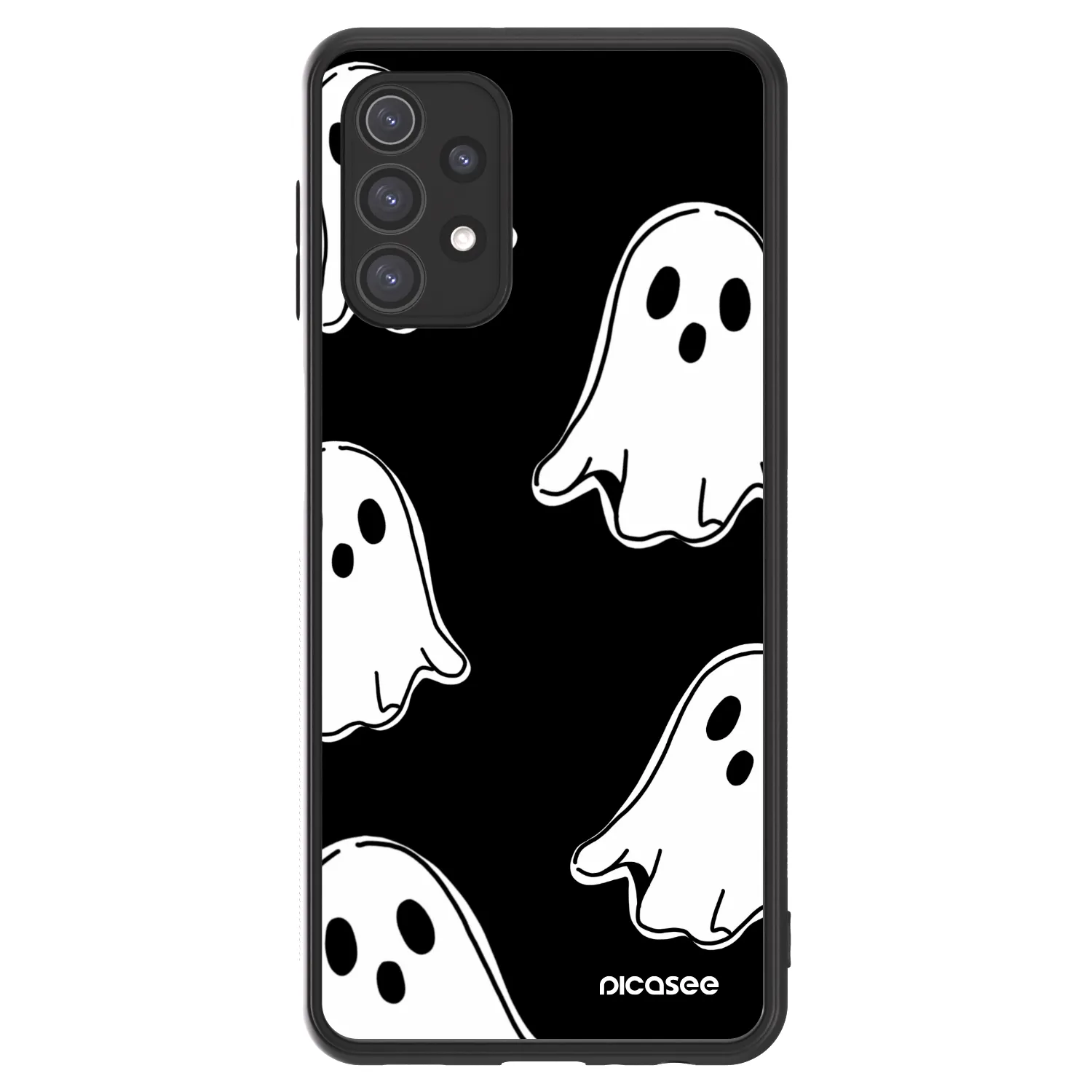 Picasee ULTIMATE CASE für Samsung Galaxy A32 5G A326B - Black ghosts