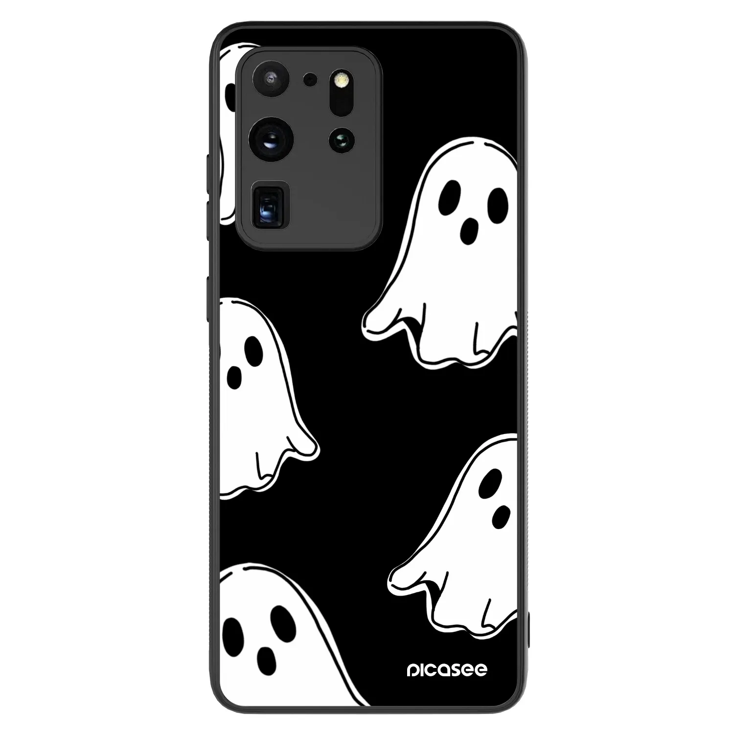 Picasee ULTIMATE CASE für Samsung Galaxy S20 Ultra 5G G988F - Black ghosts