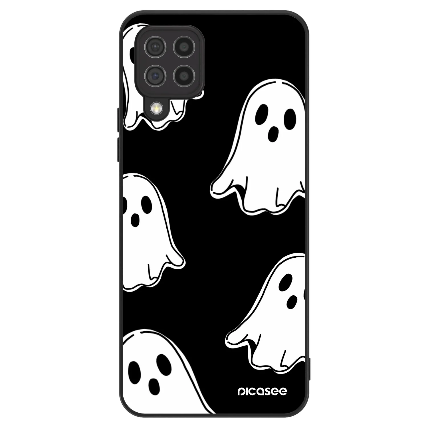 Picasee ULTIMATE CASE für Samsung Galaxy A22 A225F 4G - Black ghosts