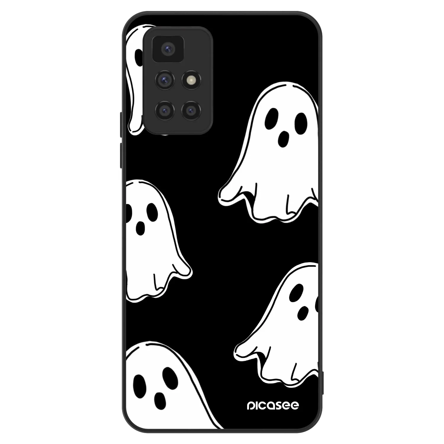 Picasee ULTIMATE CASE für Xiaomi Redmi 10 - Black ghosts