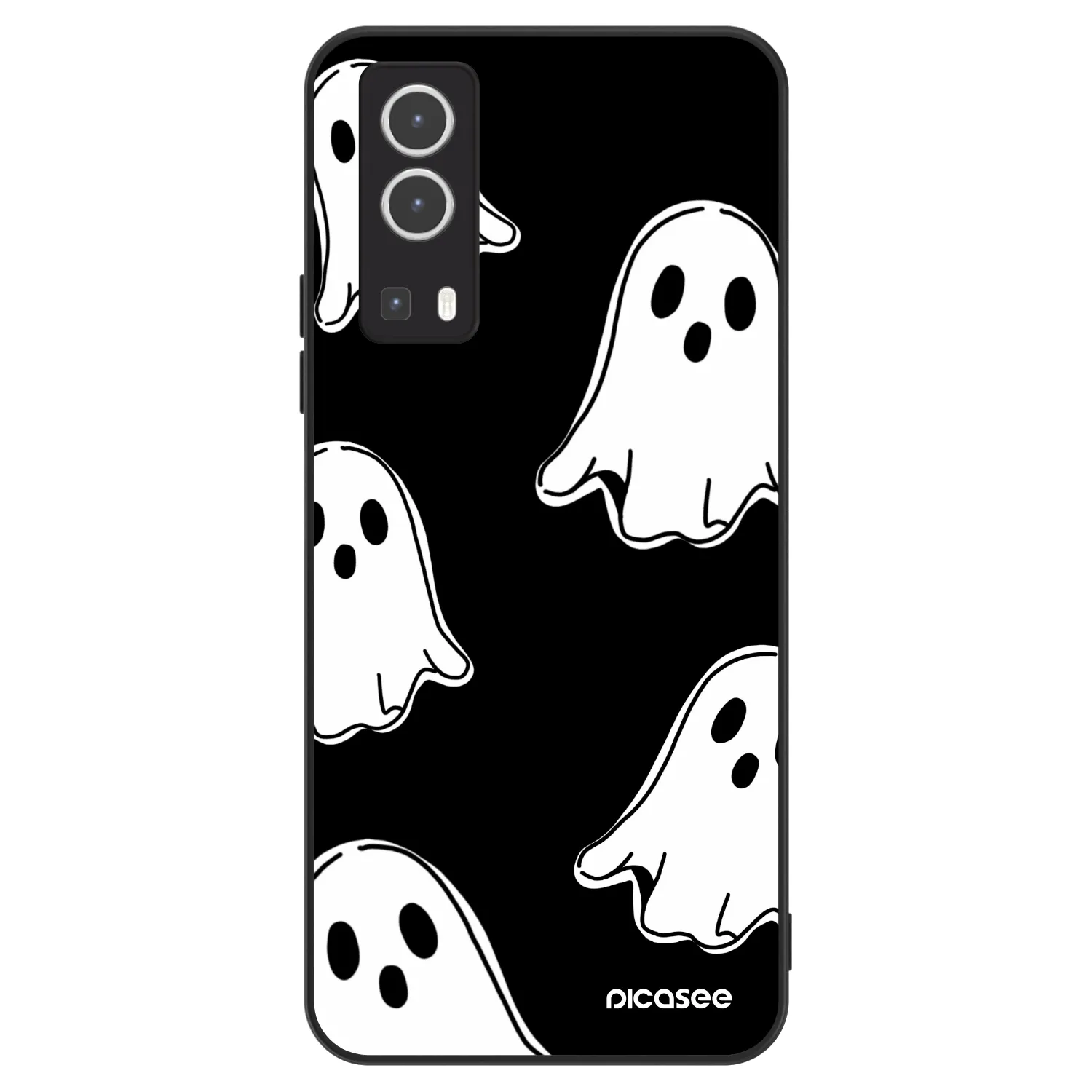 Picasee ULTIMATE CASE für Vivo Y72 5G - Black ghosts