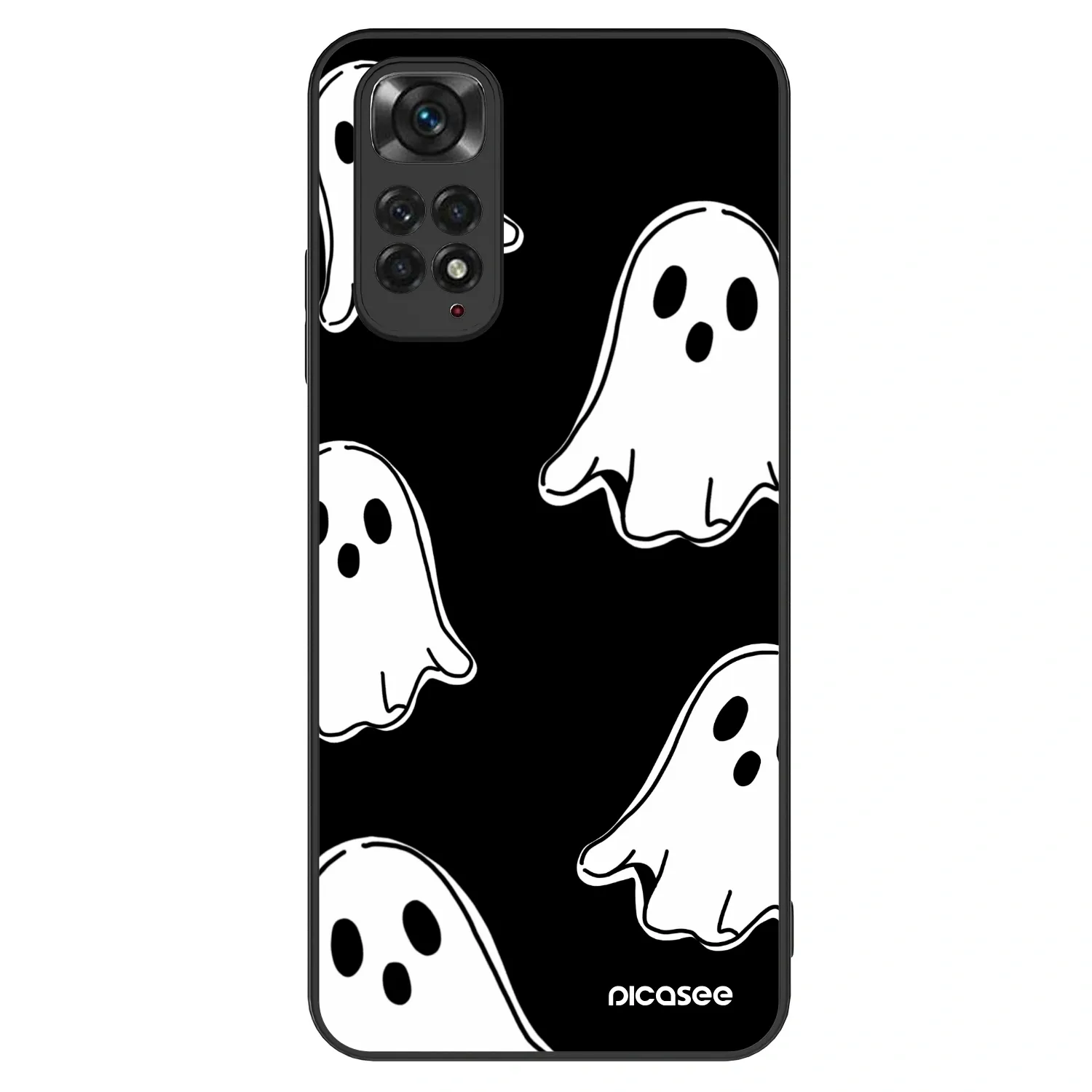 Picasee ULTIMATE CASE für Xiaomi Redmi Note 11 - Black ghosts