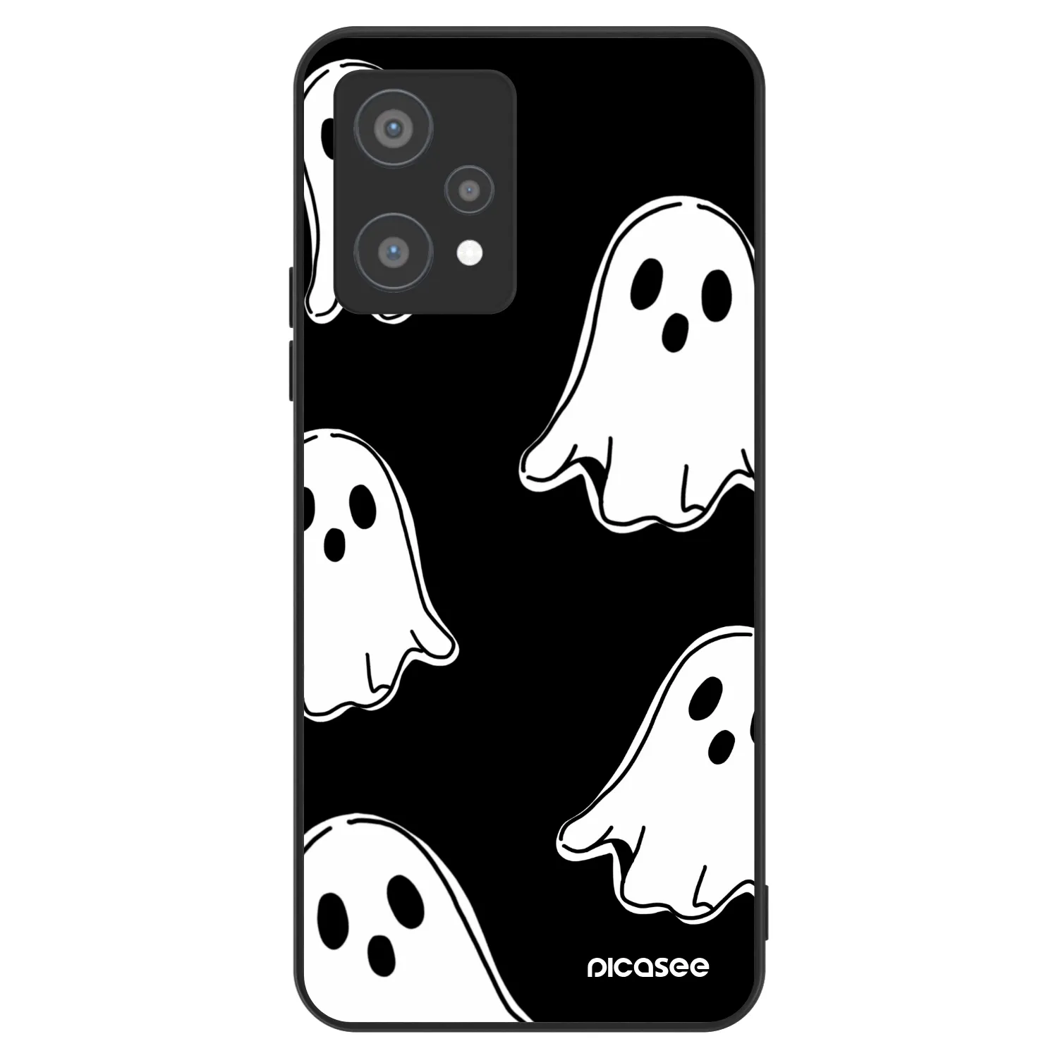 Picasee ULTIMATE CASE für Realme 9 Pro 5G - Black ghosts