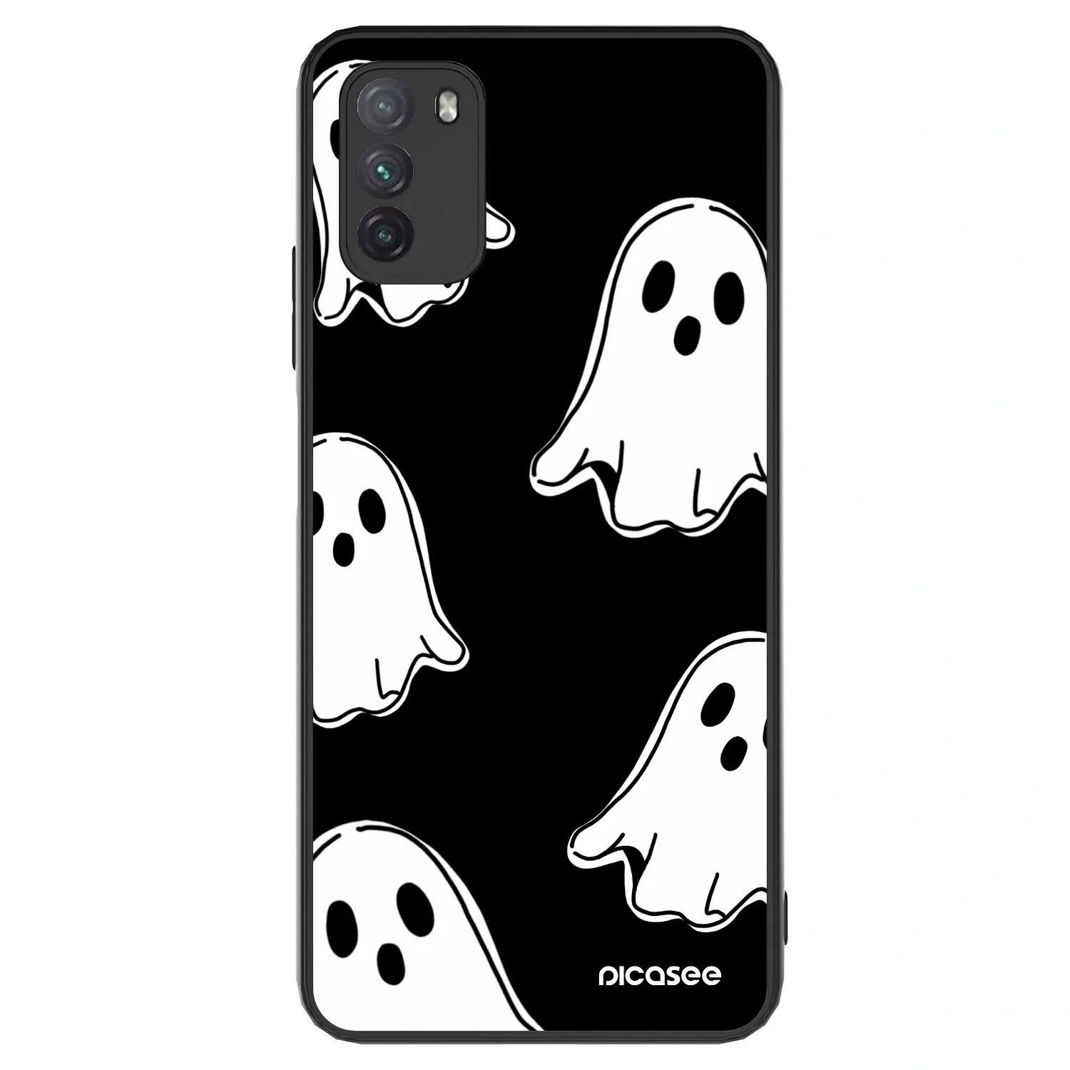 Picasee ULTIMATE CASE für Xiaomi Poco M3 - Black ghosts