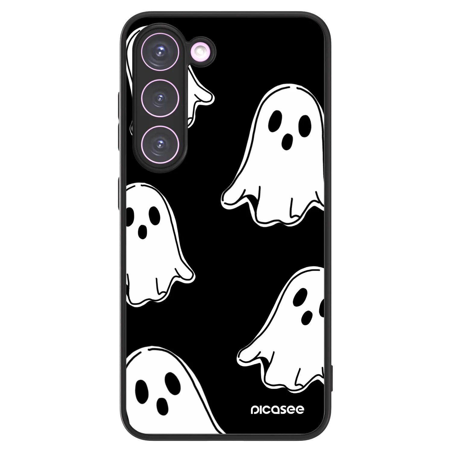 Picasee ULTIMATE CASE PowerShare für Samsung Galaxy S23 5G - Black ghosts