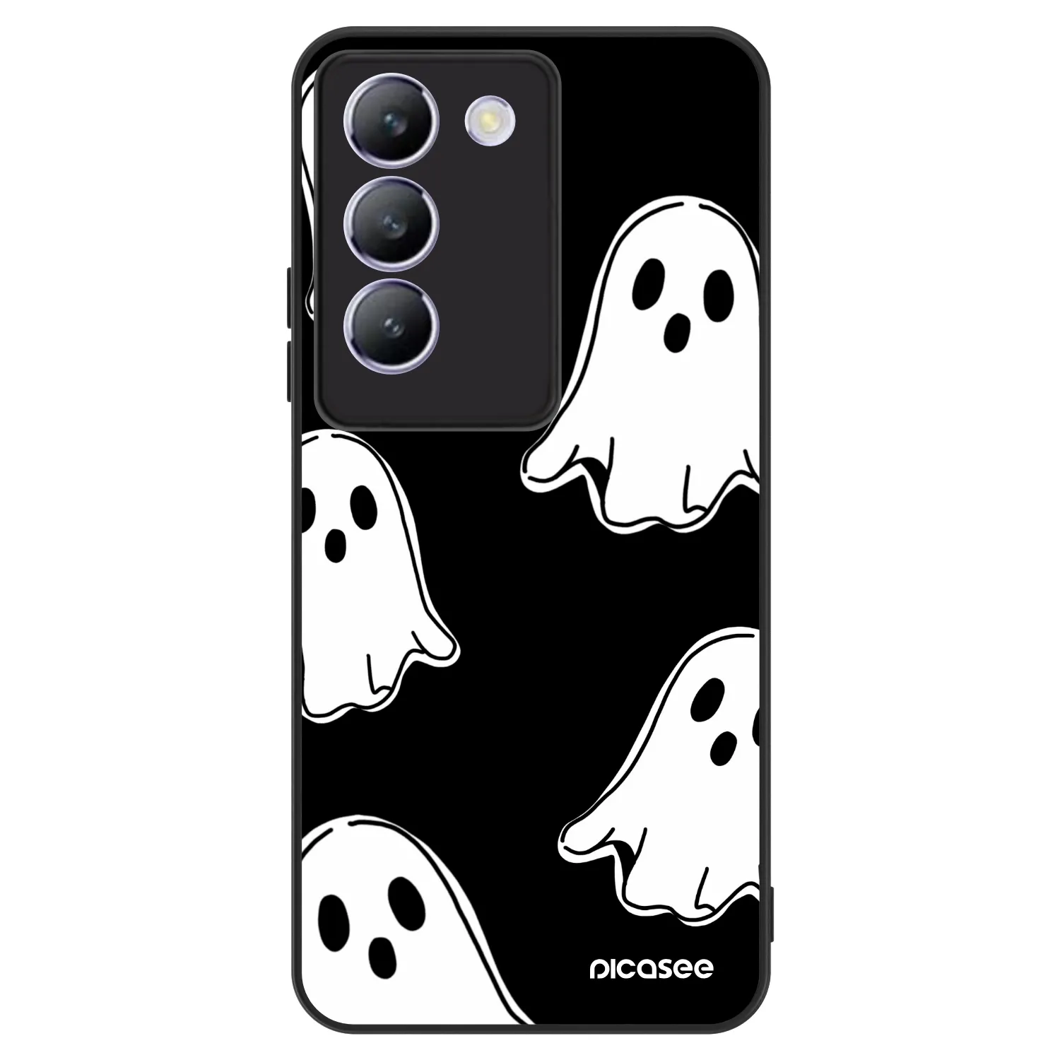Picasee ULTIMATE CASE für Vivo V40 SE 5G - Black ghosts
