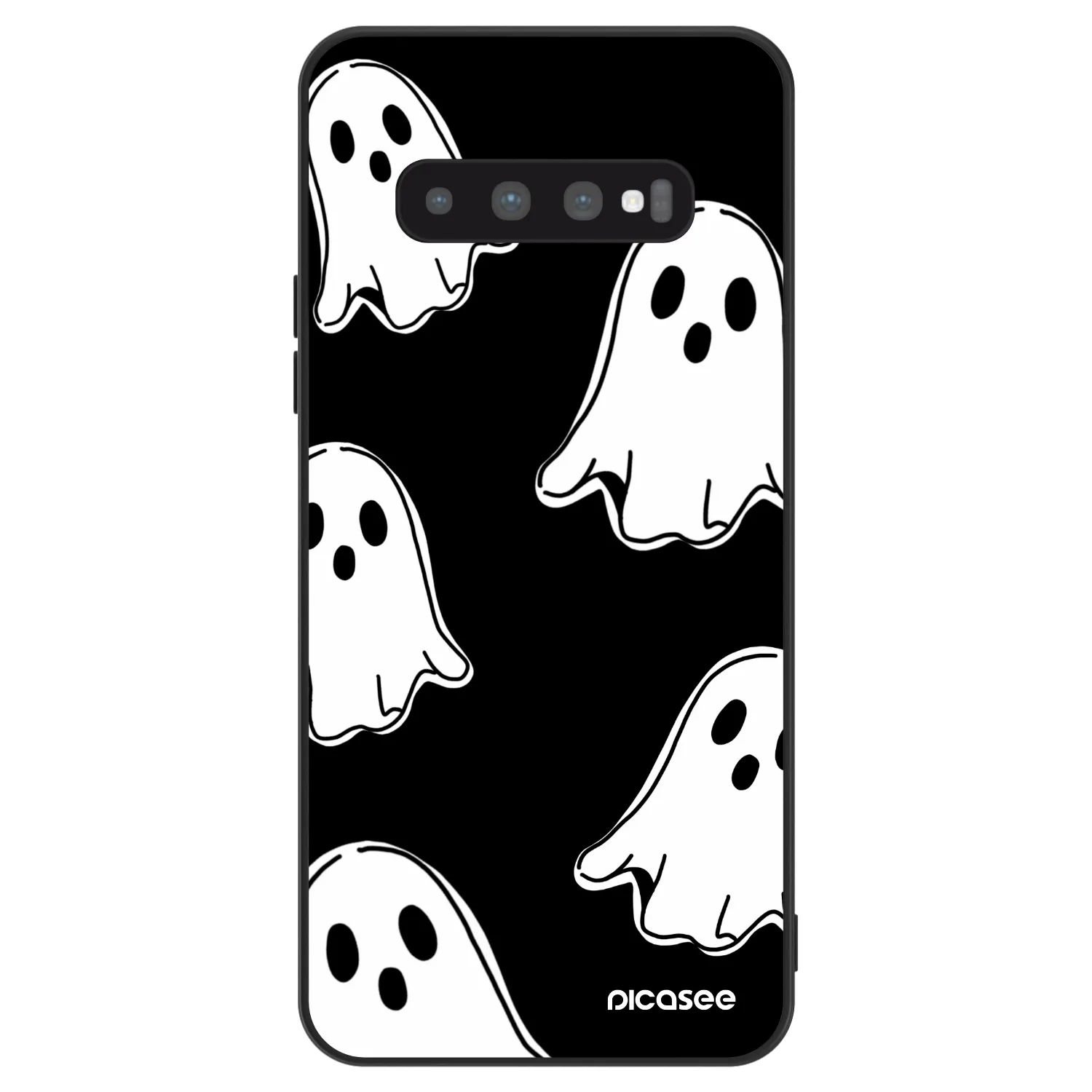 Picasee ULTIMATE CASE für Samsung Galaxy S10 Plus G975 - Black ghosts
