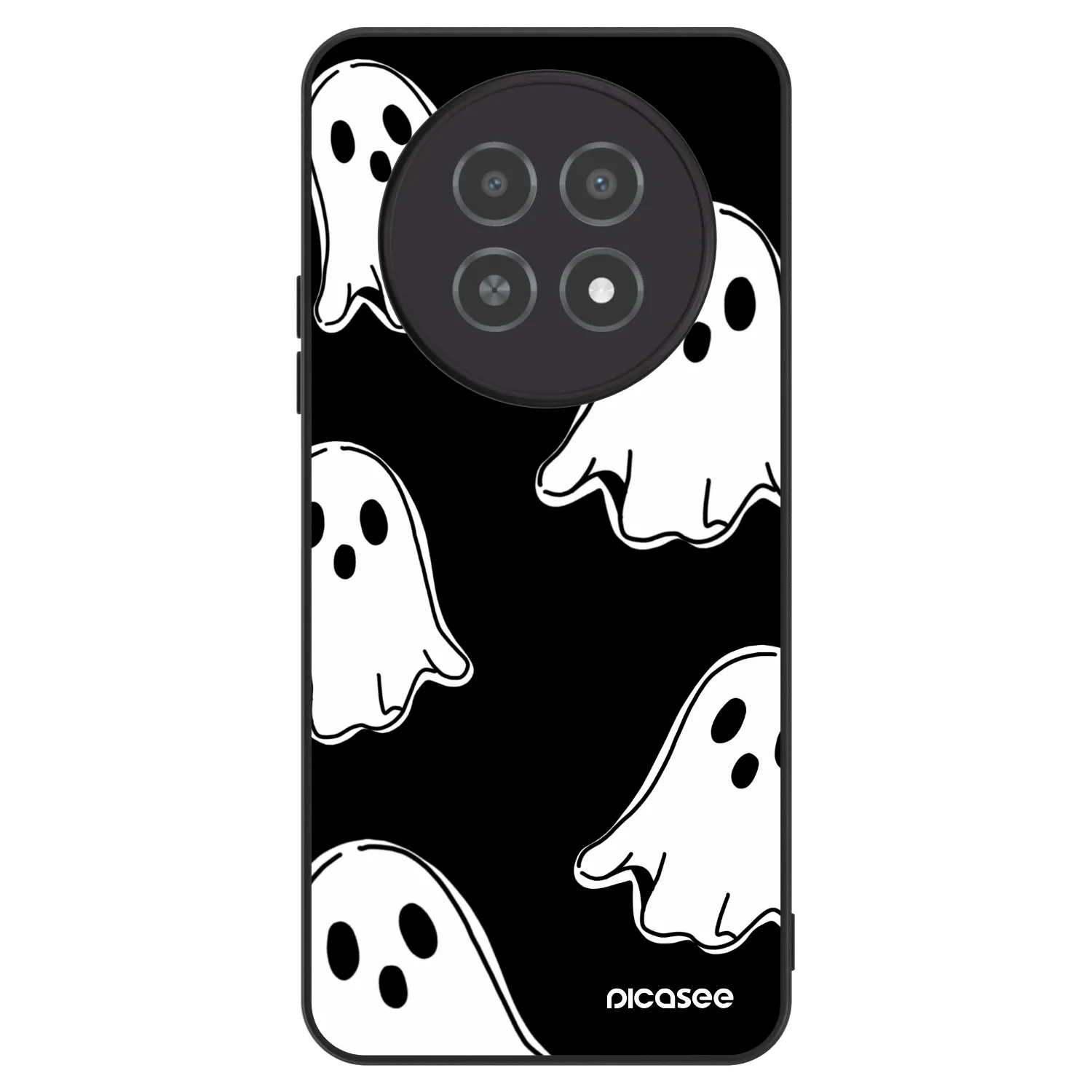 Picasee ULTIMATE CASE für Realme 12X - Black ghosts