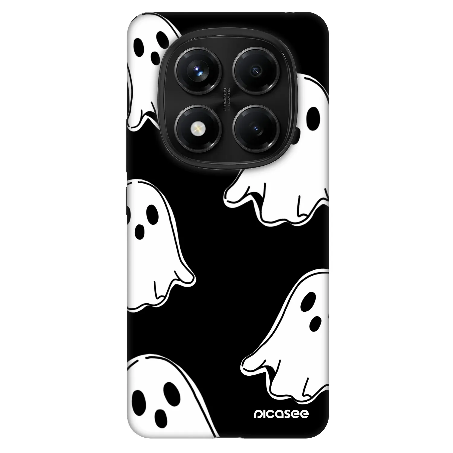 Picasee Fashion Case für Xiaomi Redmi Note 14 Pro 5G - Black ghosts