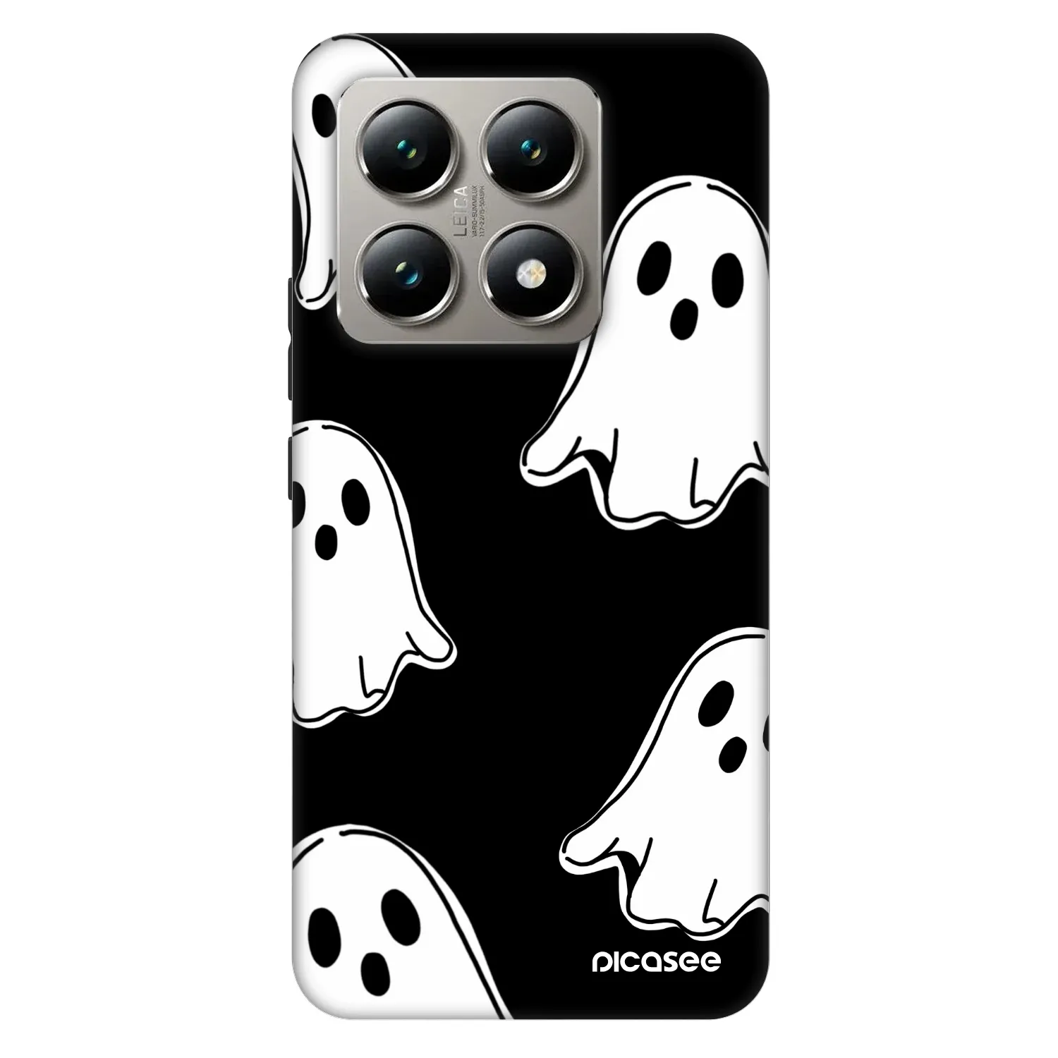 Picasee Fashion Case für Xiaomi 14T - Black ghosts
