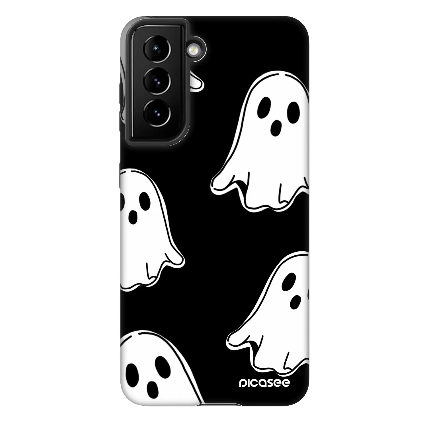 Picasee Fashion Case für Samsung Galaxy S21 FE 5G - Black ghosts