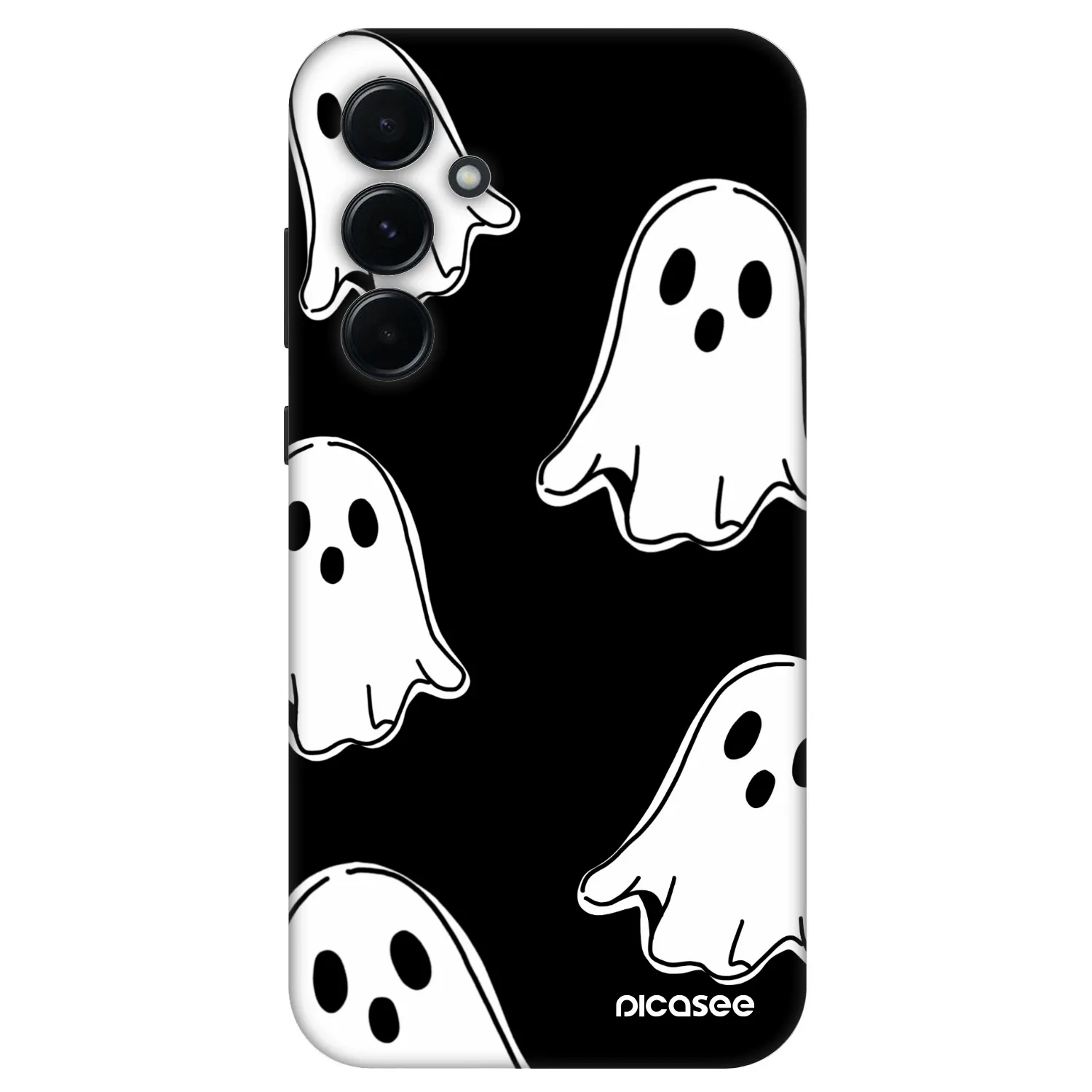 Picasee Fashion Case für Samsung Galaxy A55 5G A556B - Black ghosts