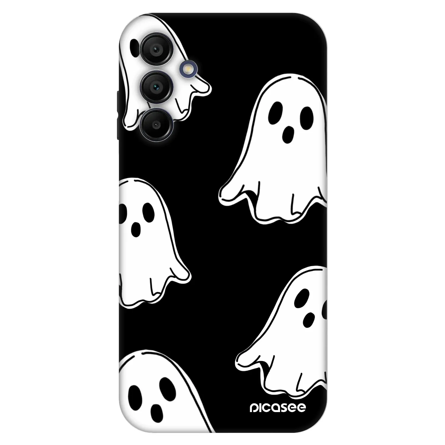 Picasee Fashion Case für Samsung Galaxy A15 A155F 4G - Black ghosts