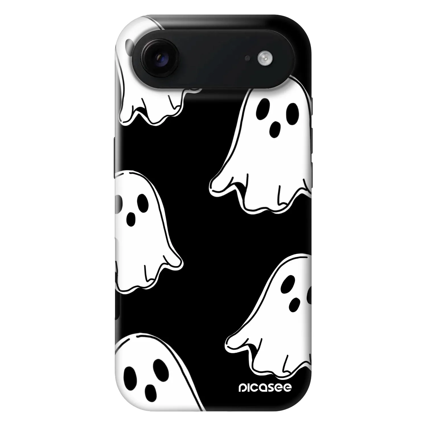 Picasee Fashion Case MagSafe für Apple iPhone Air - Black ghosts