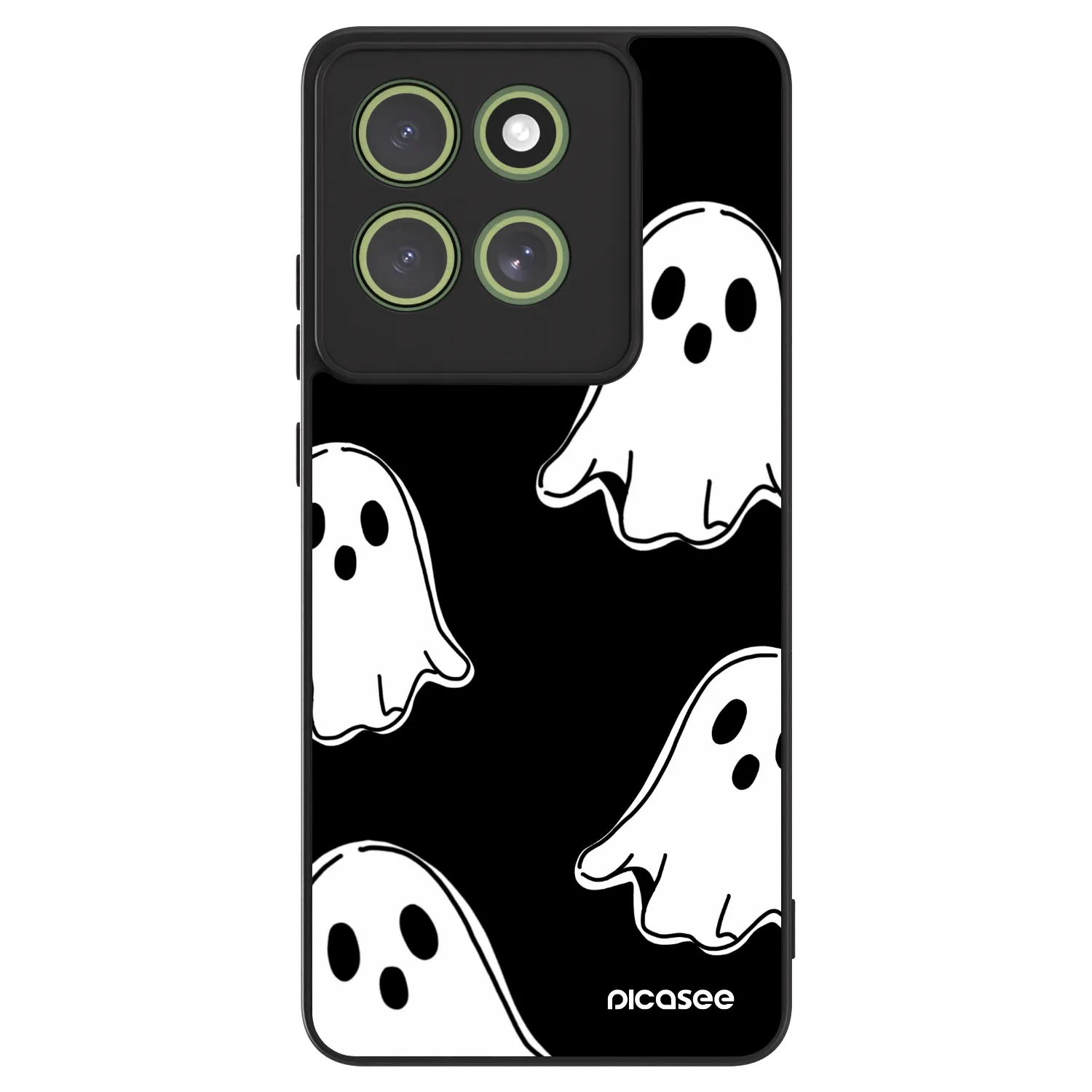 Picasee ULTIMATE CASE für Motorola Moto G86 5G - Black ghosts