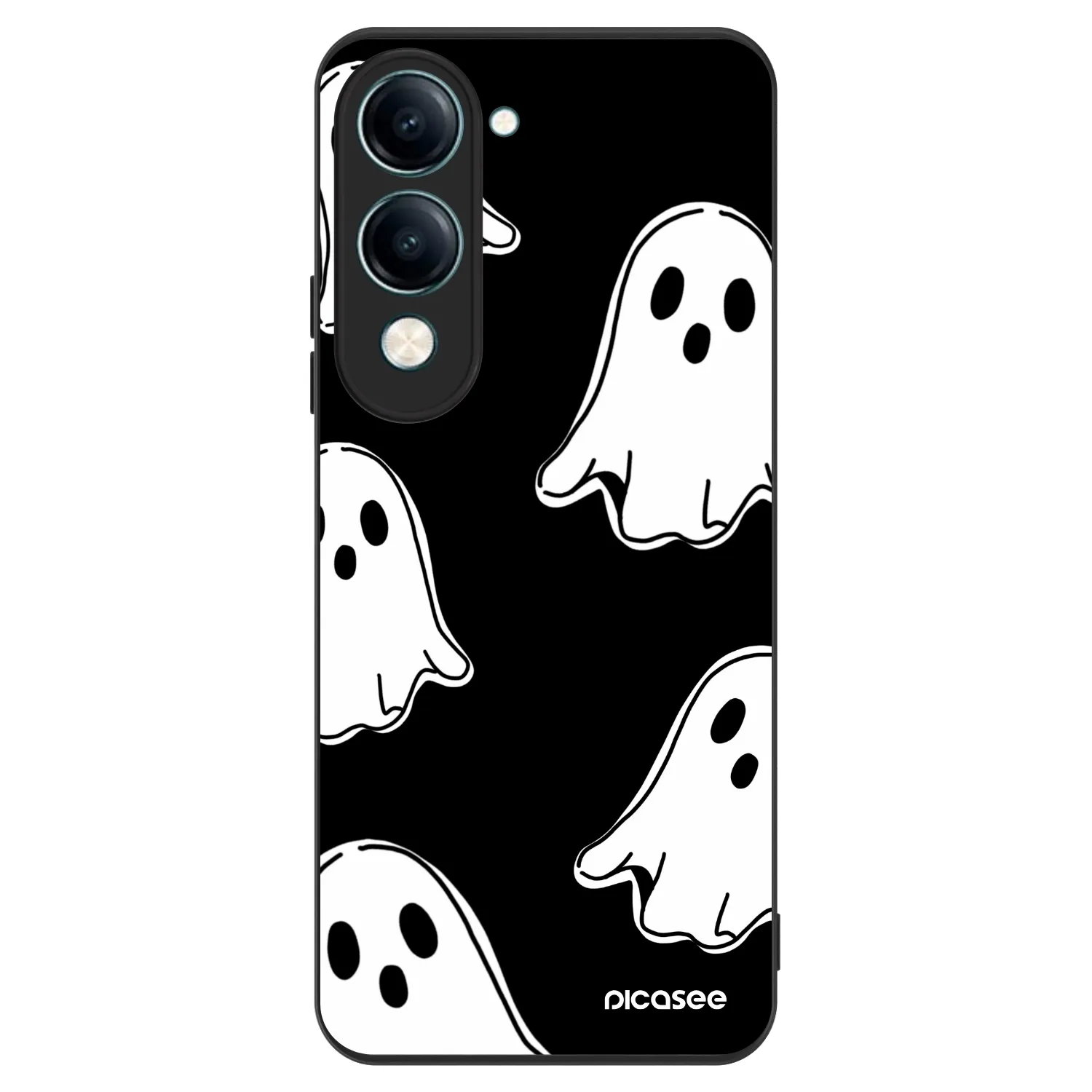 Picasee ULTIMATE CASE für Vivo Y29s 5G - Black ghosts