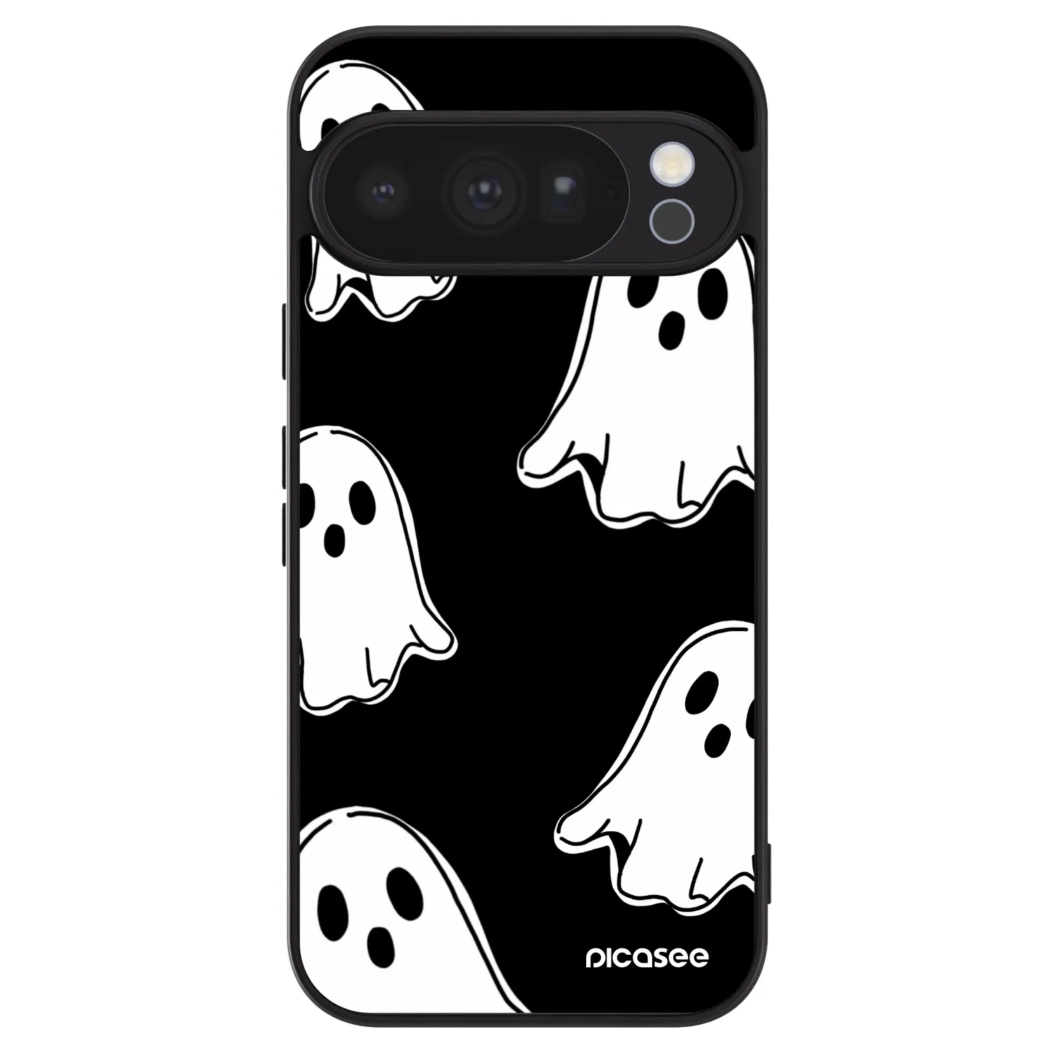 Picasee ULTIMATE CASE für Google Pixel 10 Pro - Black ghosts