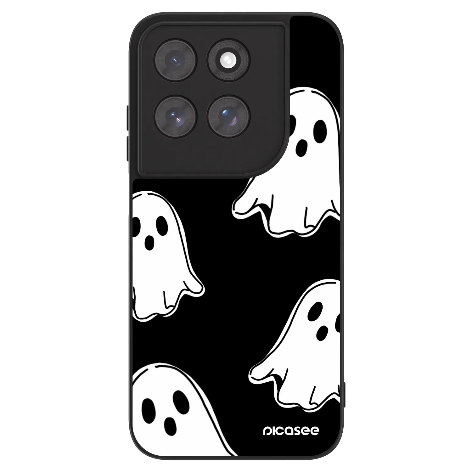 Picasee ULTIMATE CASE für Motorola Moto G77 - Black ghosts
