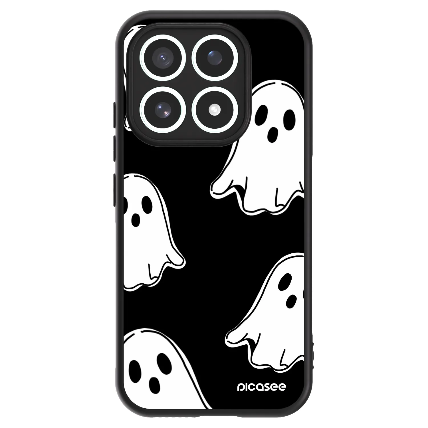 Picasee ULTIMATE CASE PowerShare für Xiaomi 17 - Black ghosts