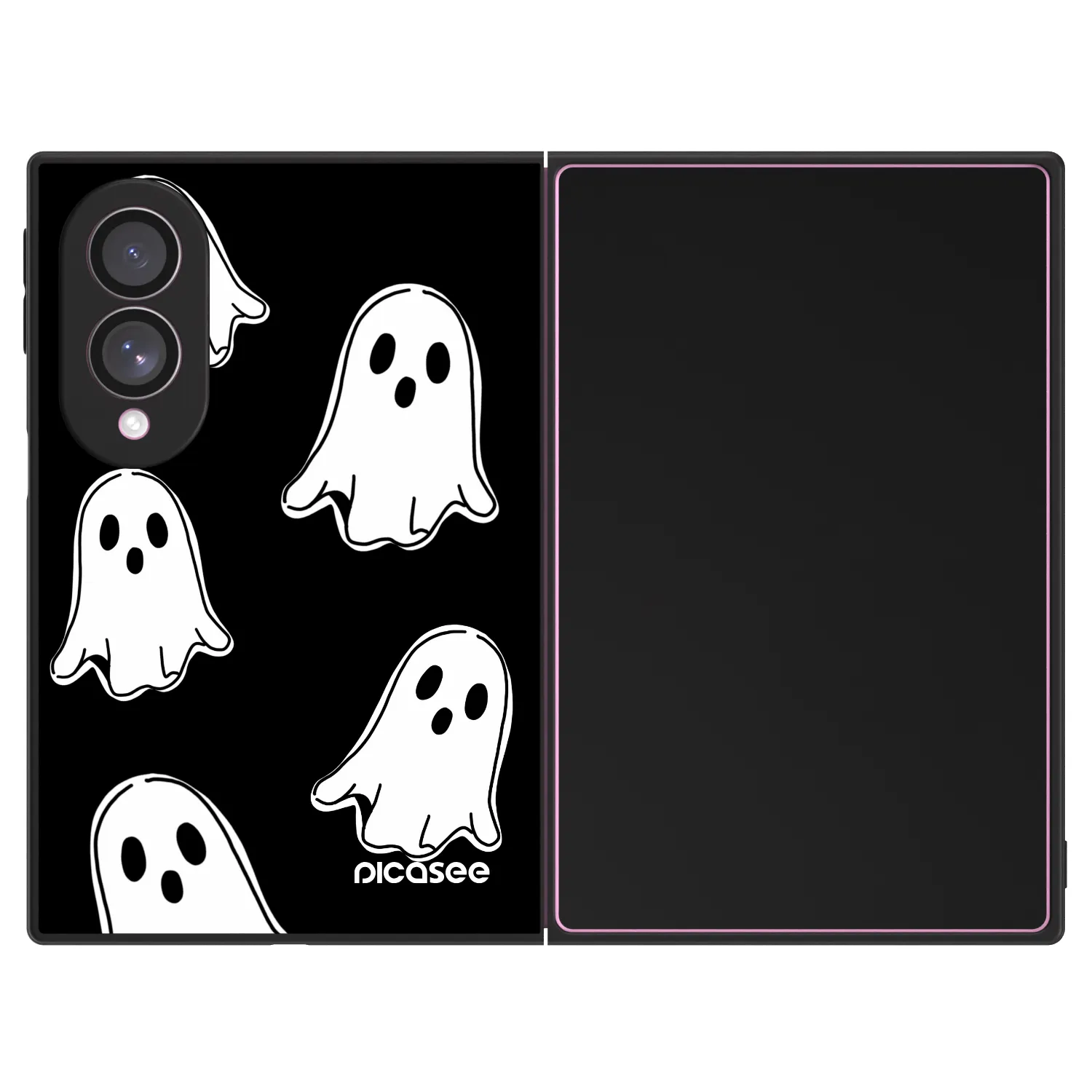 Picasee ULTIMATE CASE für Samsung Galaxy Z Fold8 5G - Black ghosts