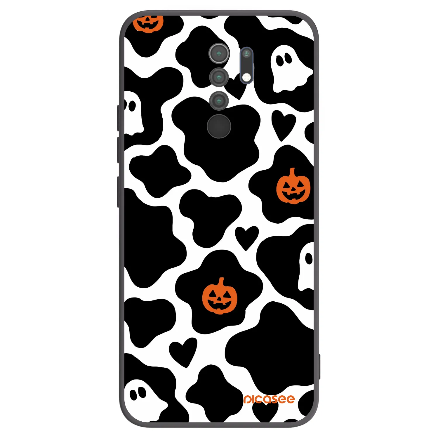 Picasee Xiaomi Redmi 9 Hülle - Schwarzes Silikon - Boow