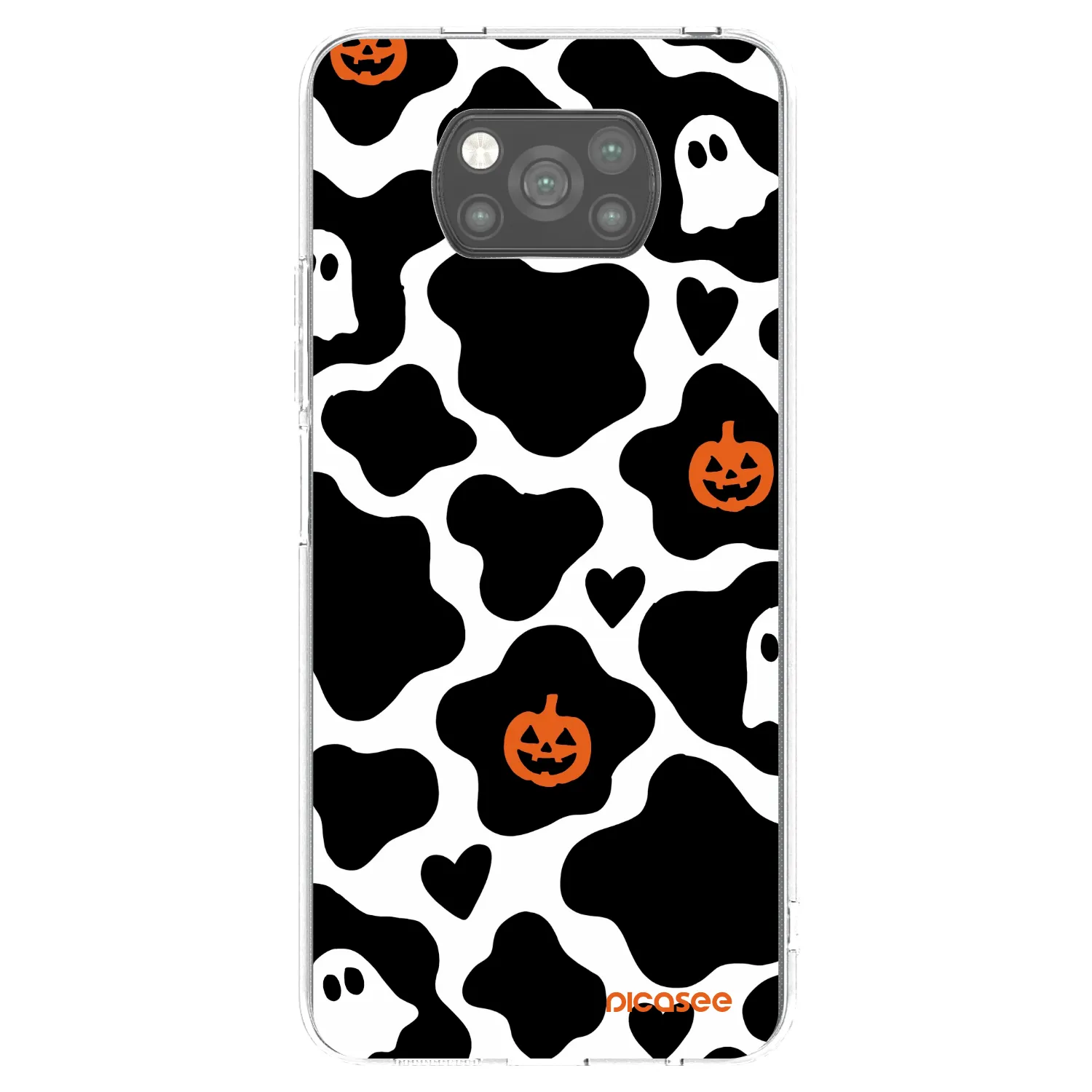 Picasee Xiaomi Poco X3 Hülle - Schwarzes Silikon - Boow