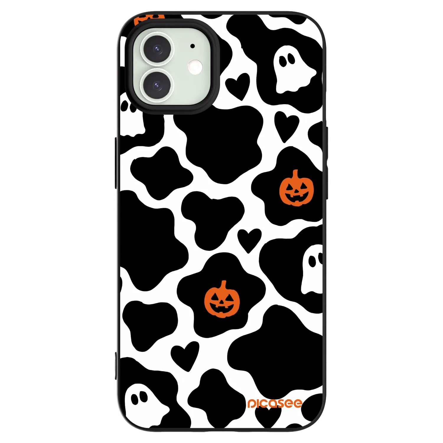 Picasee Apple iPhone 12 Pro Hülle - Schwarzes Silikon - Boow