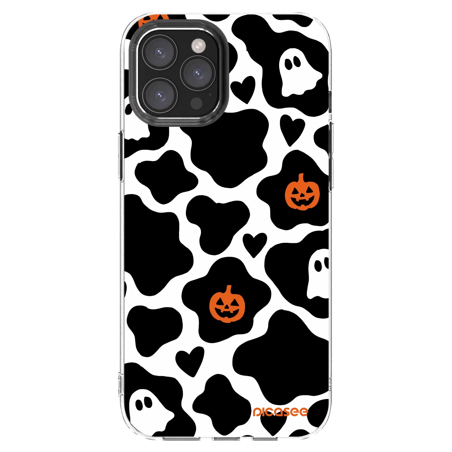 Picasee Apple iPhone 12 Pro Max Hülle - Transparentes Silikon - Boow