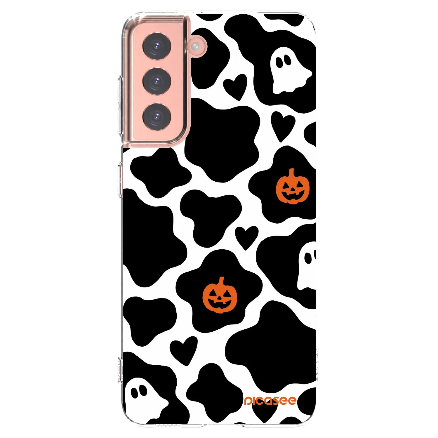 Picasee Samsung Galaxy S21 5G G991B Hülle - Transparentes Silikon - Boow