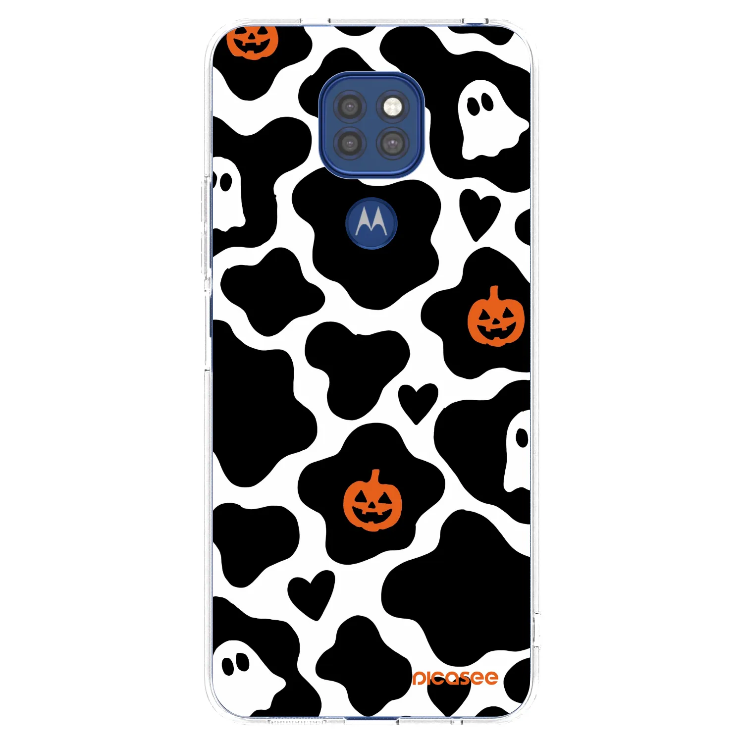 Picasee Motorola Moto G9 Play Hülle - Transparentes Silikon - Boow