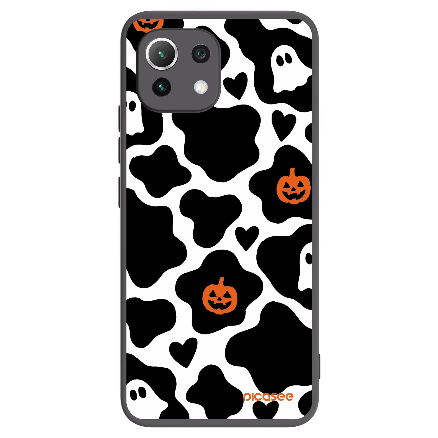 Picasee Xiaomi Mi 11 Lite Hülle - Schwarzes Silikon - Boow