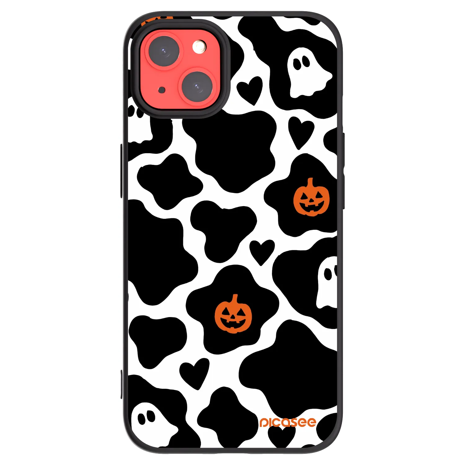 Picasee Apple iPhone 13 Hülle - Schwarzes Silikon - Boow