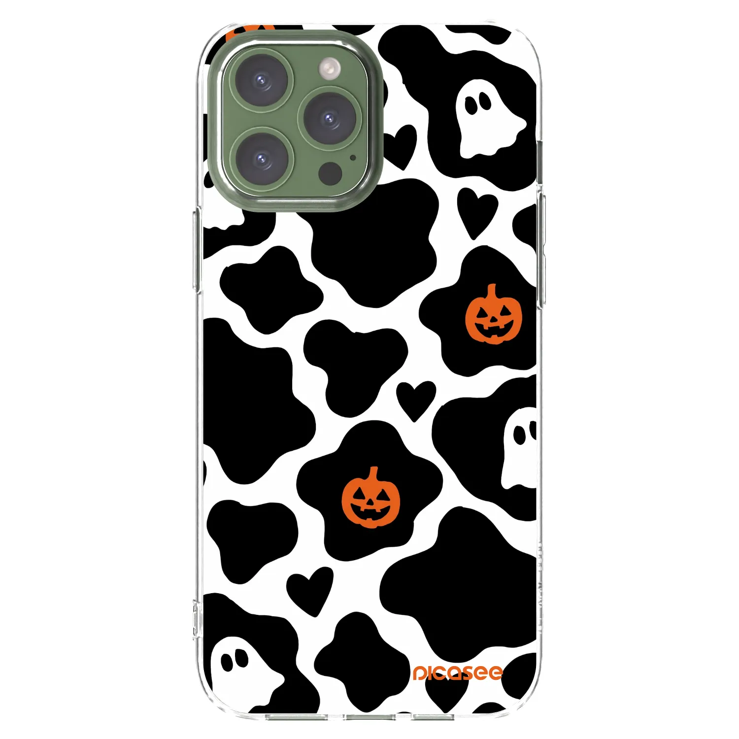 Picasee Apple iPhone 13 Pro Max Hülle - Transparentes Silikon - Boow