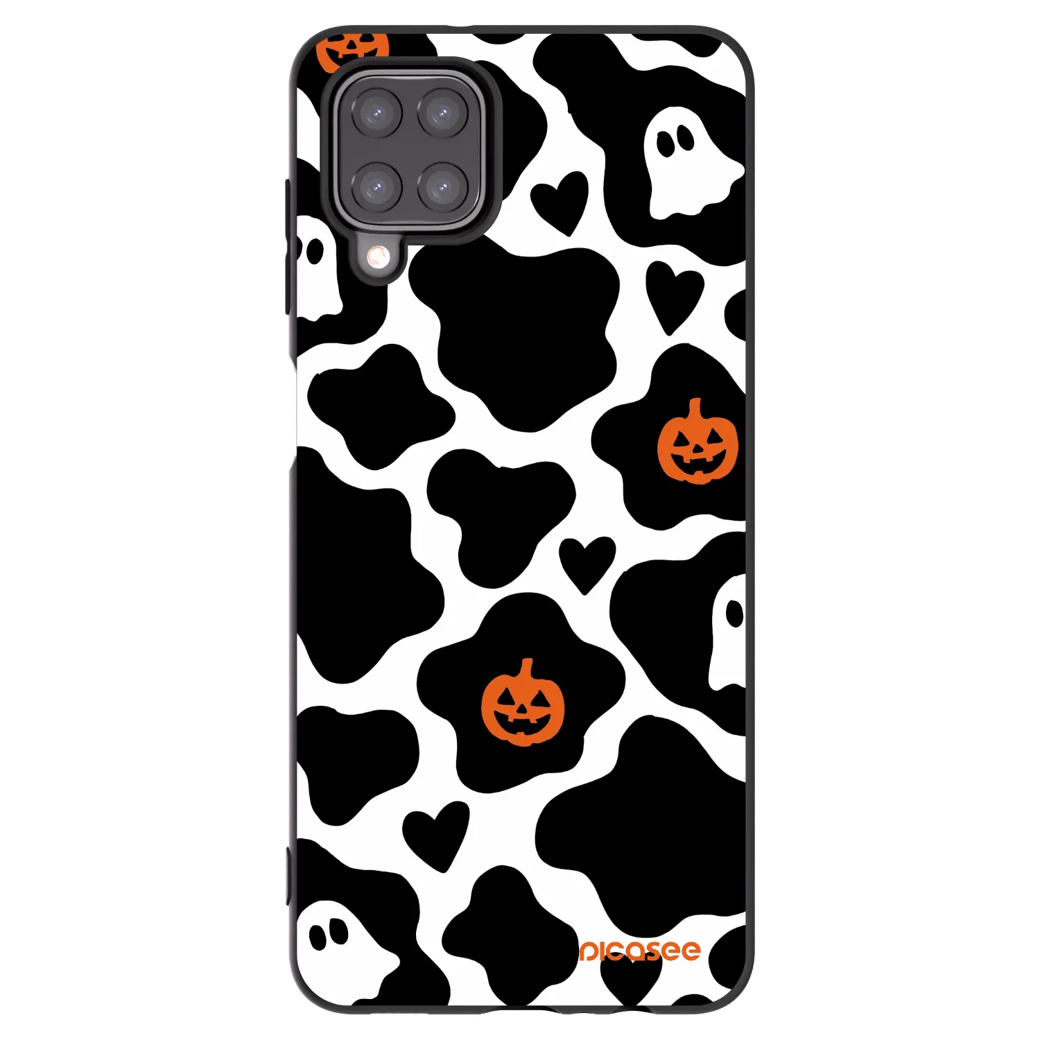 Picasee Samsung Galaxy M12 M127F Hülle - Schwarzes Silikon - Boow