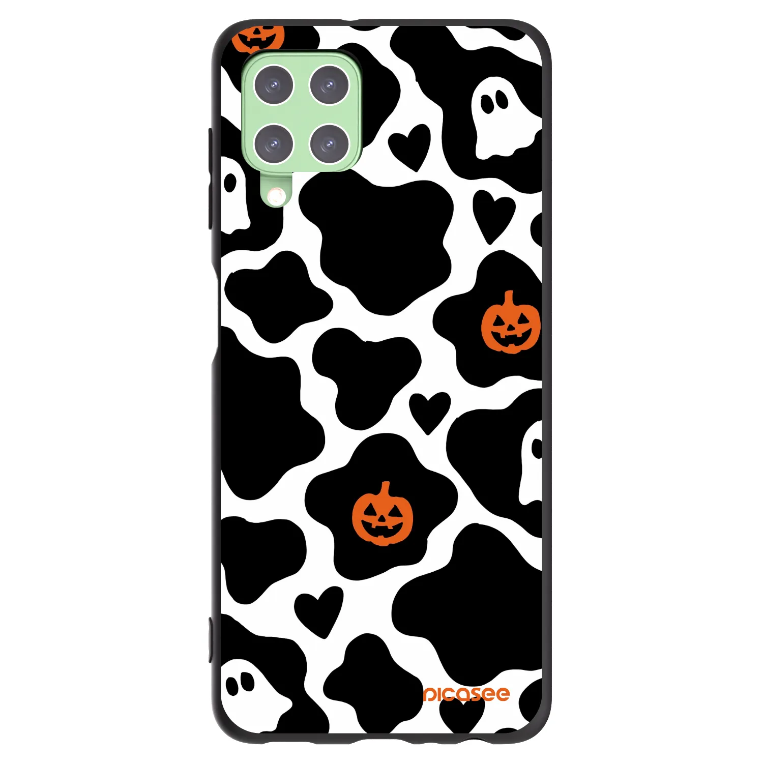 Picasee Samsung Galaxy A22 A225F 4G Hülle - Schwarzes Silikon - Boow