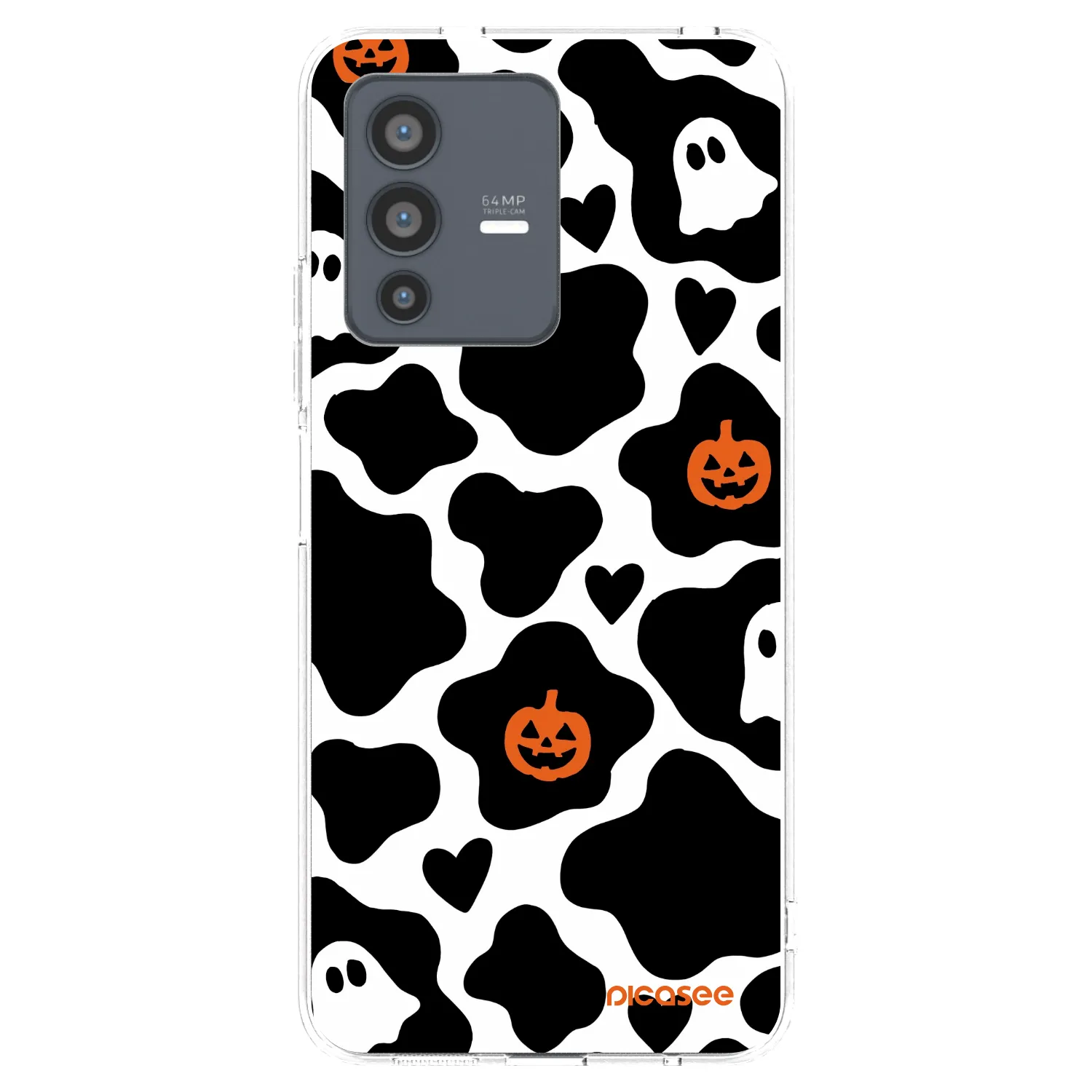 Picasee Vivo V23 5G Hülle - Transparentes Silikon - Boow