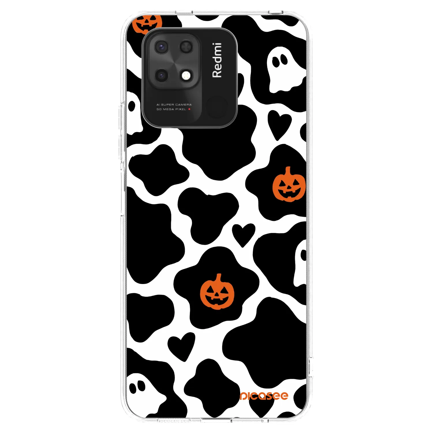 Picasee Xiaomi Redmi 10C Hülle - Transparentes Silikon - Boow