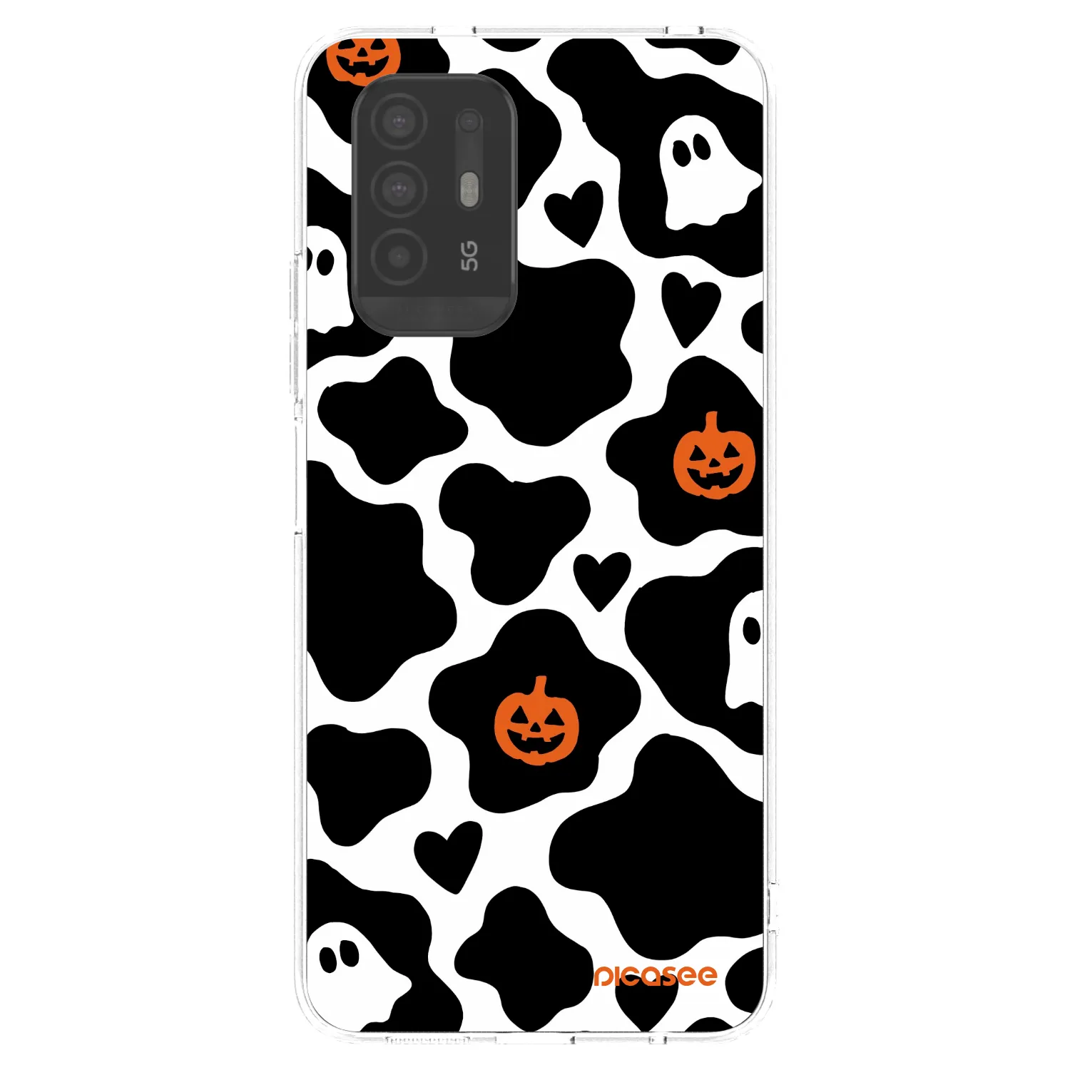 Picasee OPPO A94 5G Hülle - Transparentes Silikon - Boow