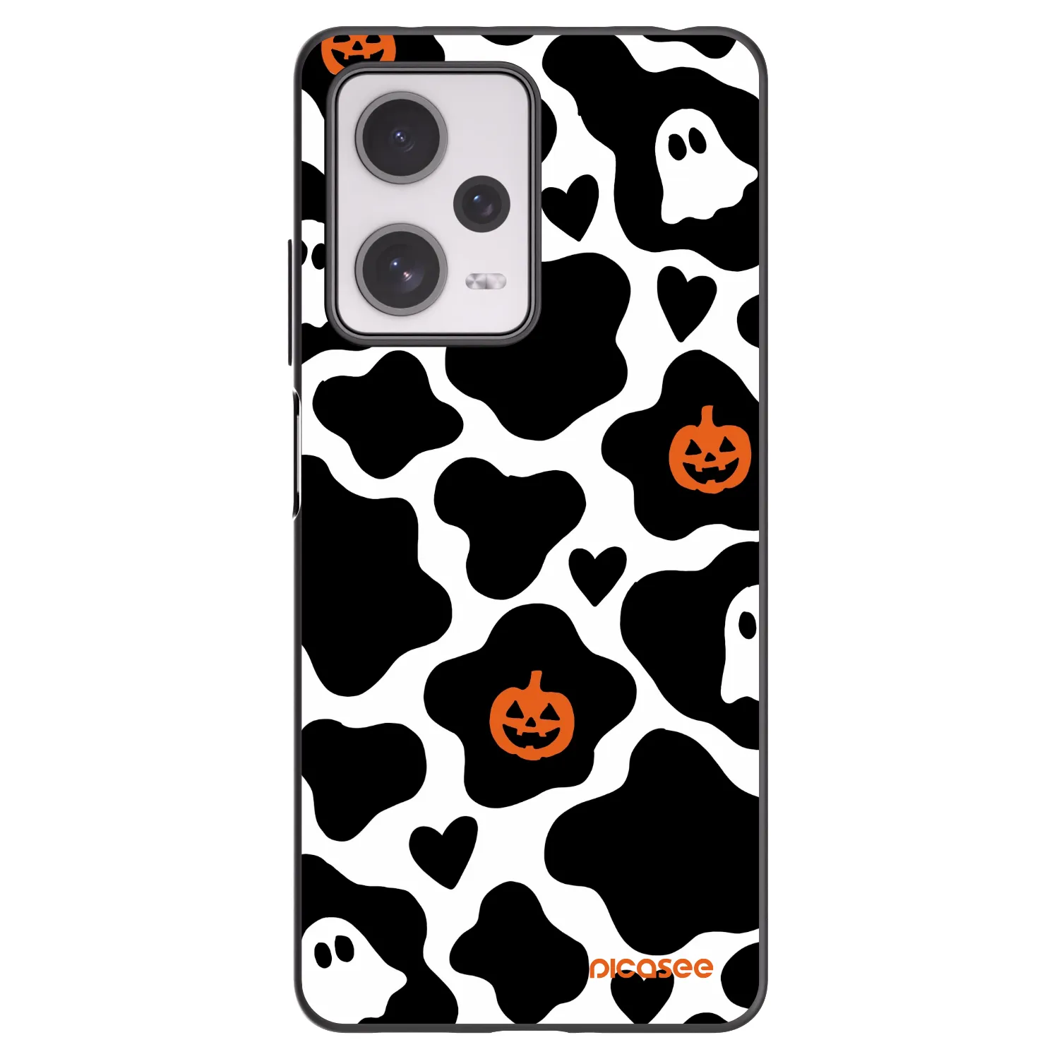 Picasee Xiaomi Redmi Note 12 Pro+ 5G Hülle - Schwarzes Silikon - Boow