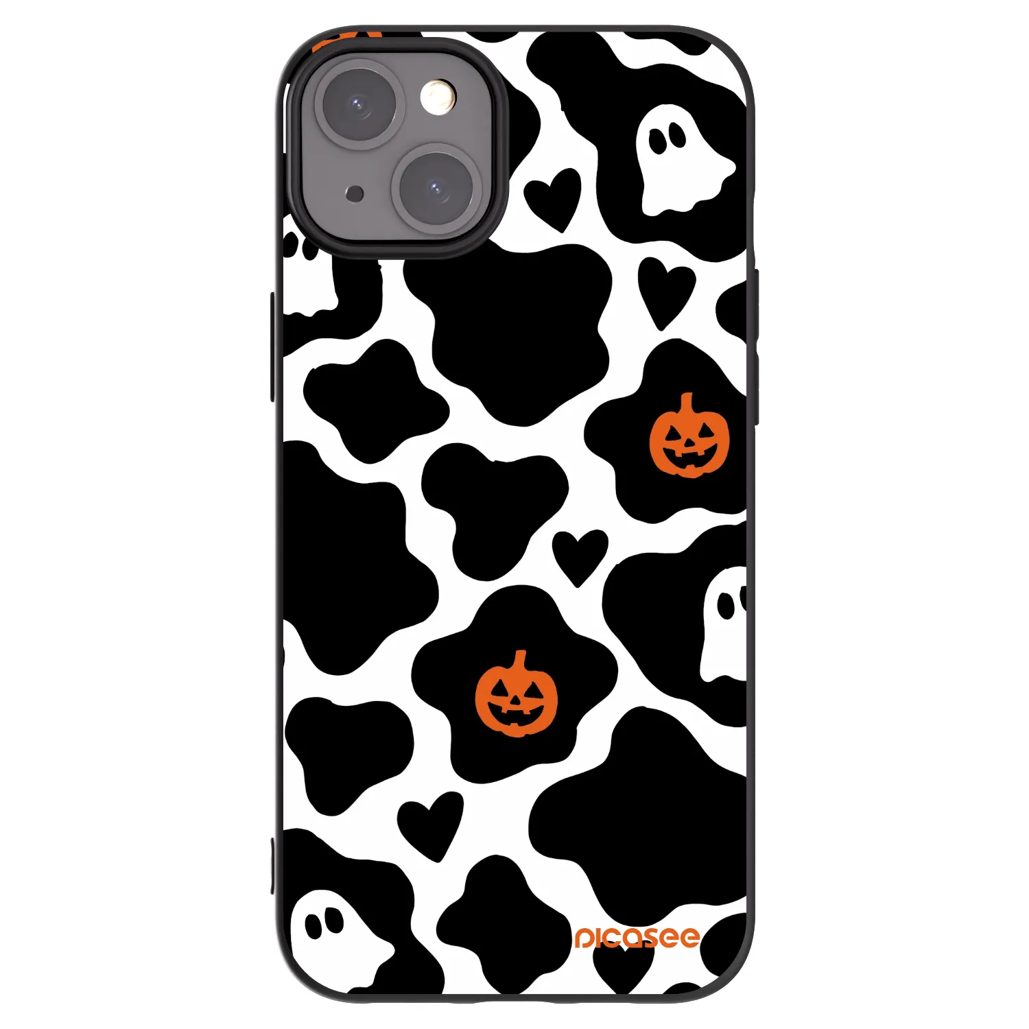 Picasee Apple iPhone 15 Plus Hülle - Schwarzes Silikon - Boow