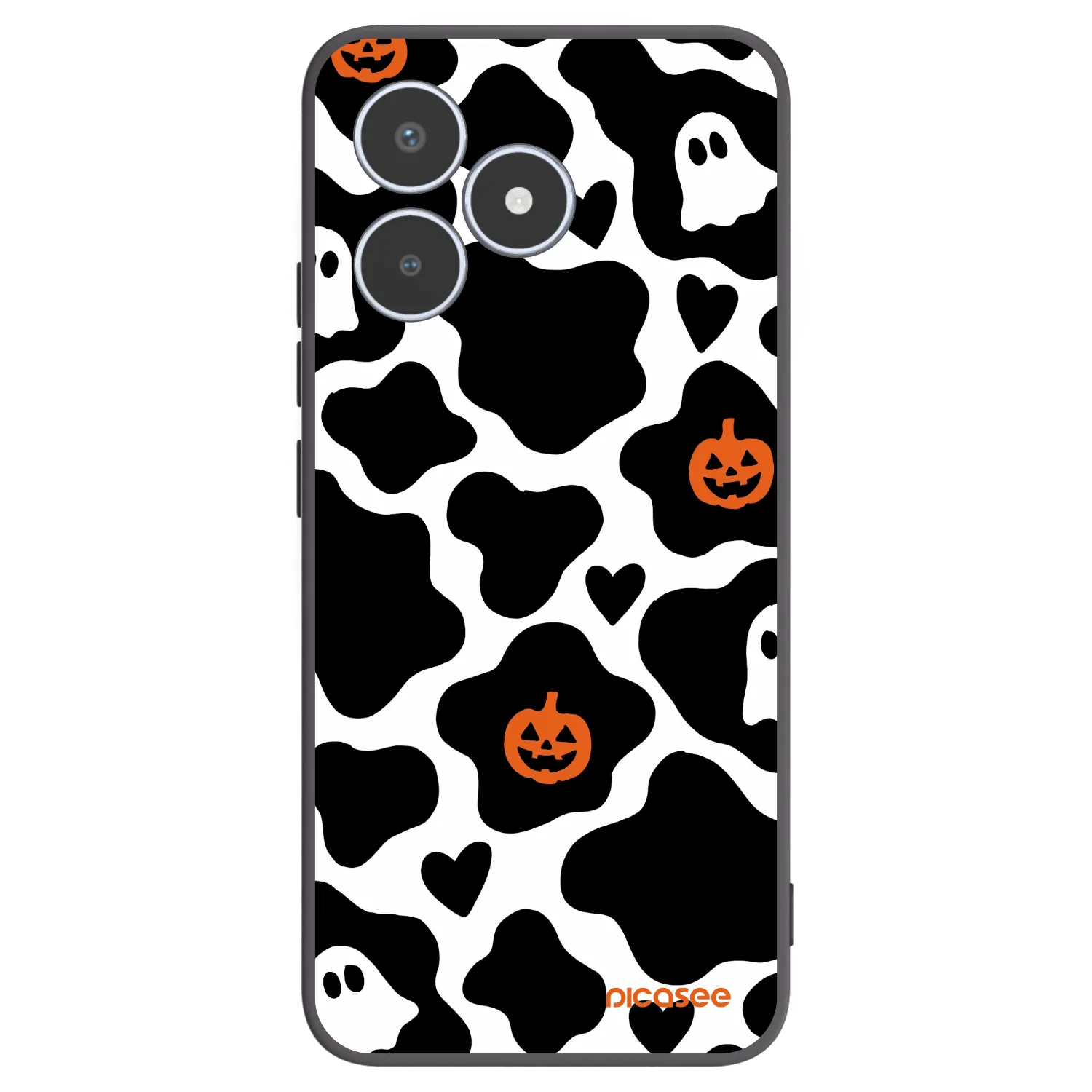 Picasee Realme C53 Hülle - Schwarzes Silikon - Boow