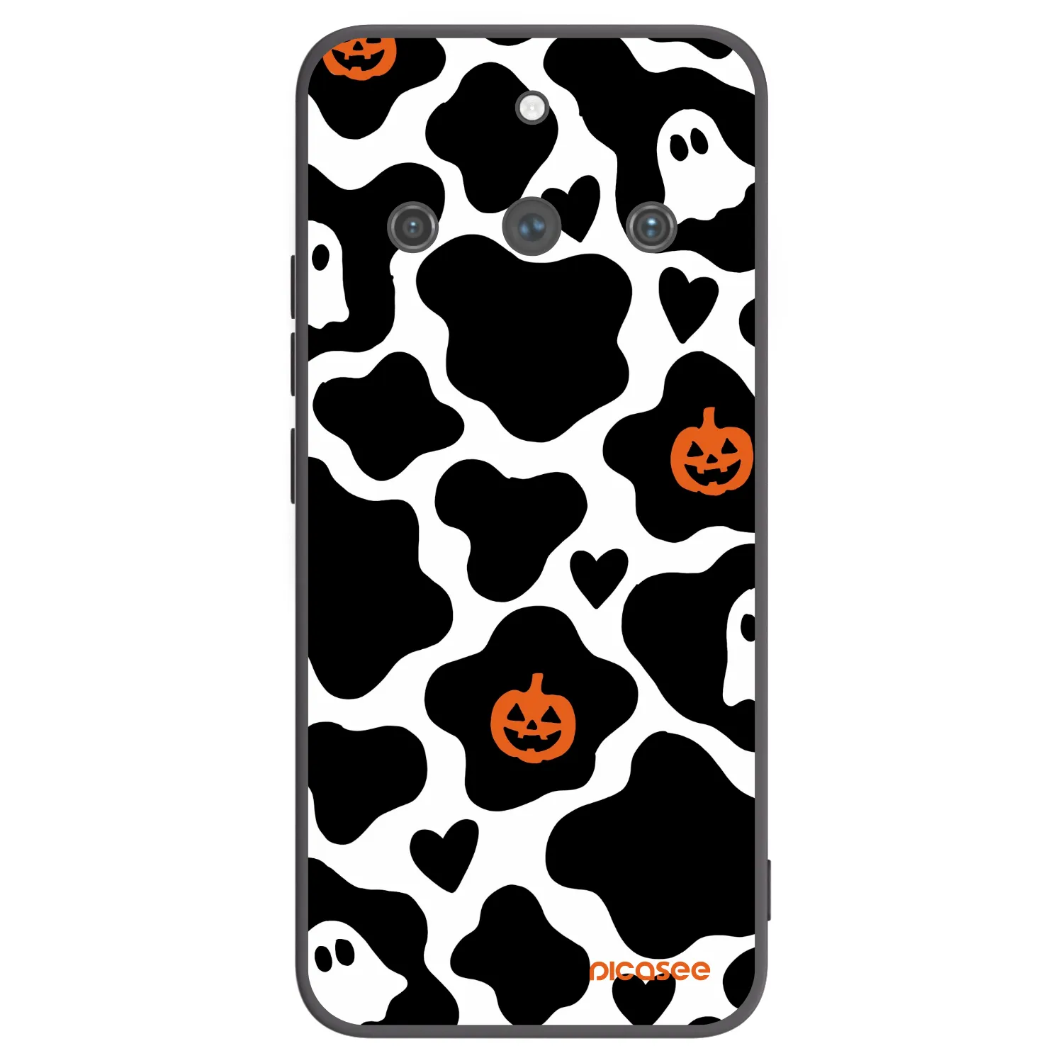 Picasee Realme 11 Pro+ Hülle - Schwarzes Silikon - Boow