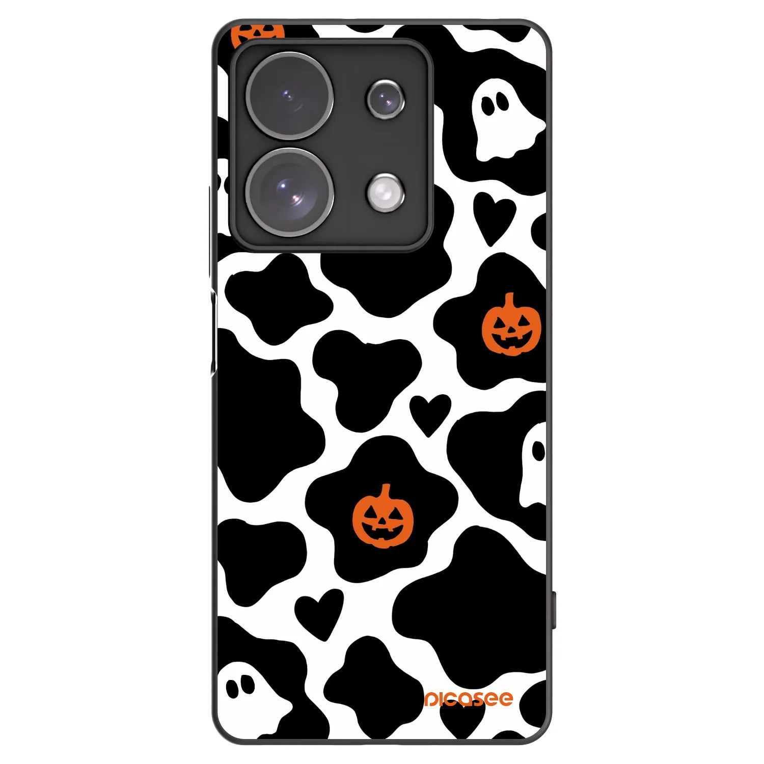 Picasee Xiaomi Redmi Note 13 Pro 4G Hülle - Schwarzes Silikon - Boow