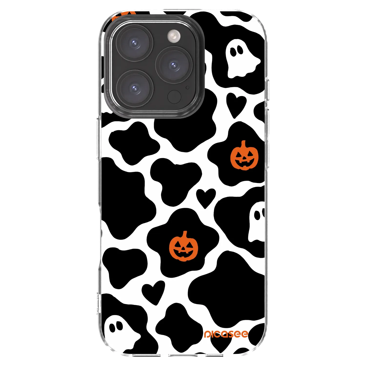 Picasee Apple iPhone 16 Pro Hülle - Transparentes Silikon - Boow